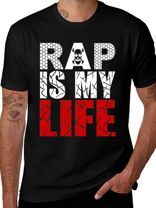Rap is My Life Graphic T-Shirt