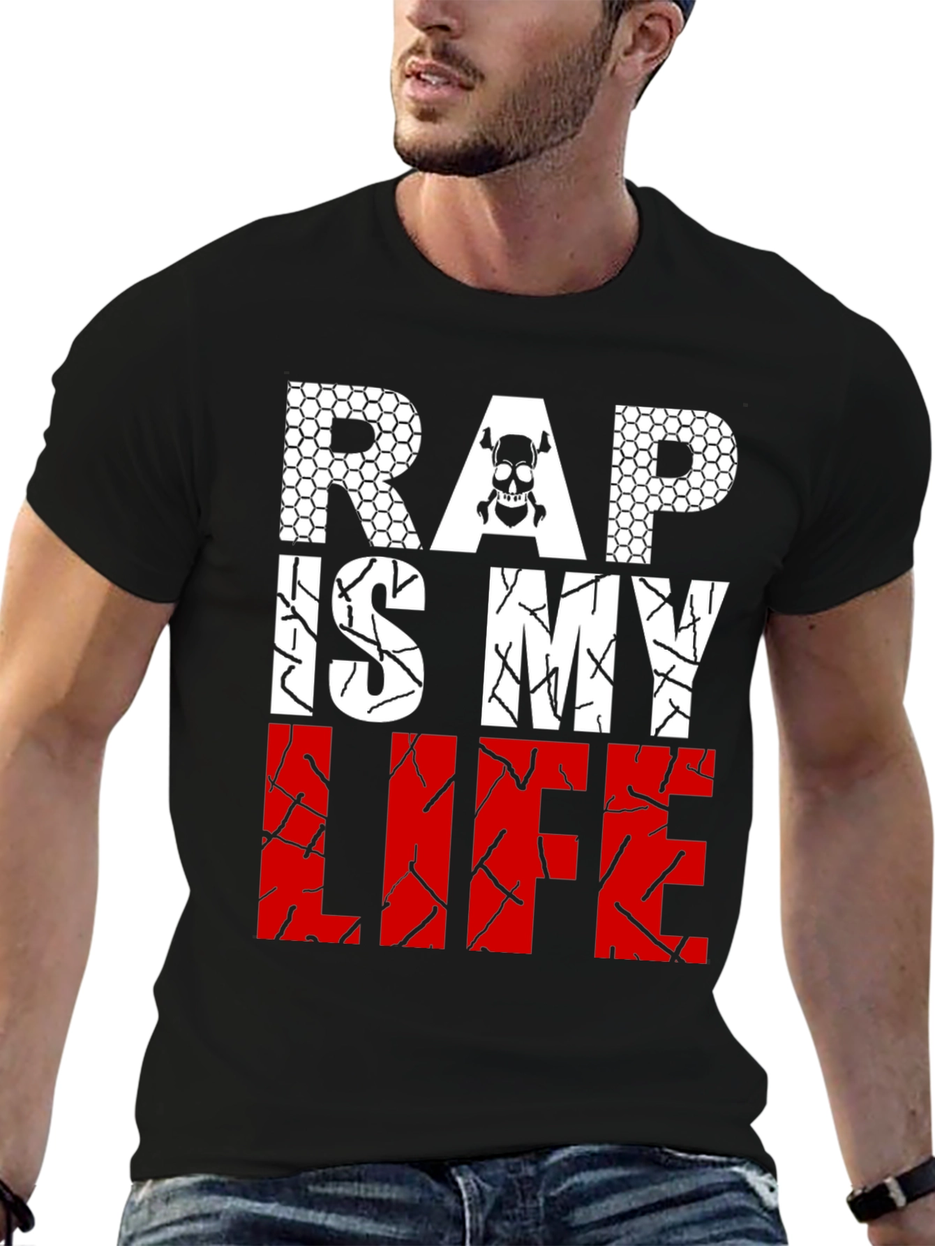Rap is My Life Graphic T-Shirt