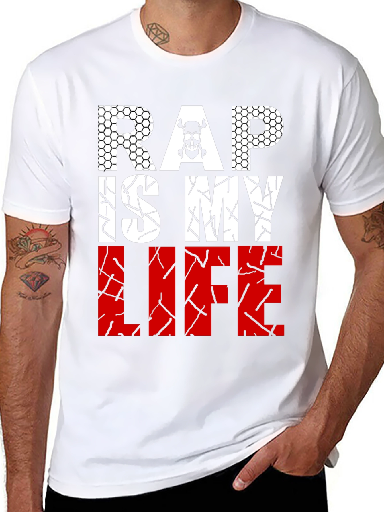 Rap is My Life Graphic T-Shirt