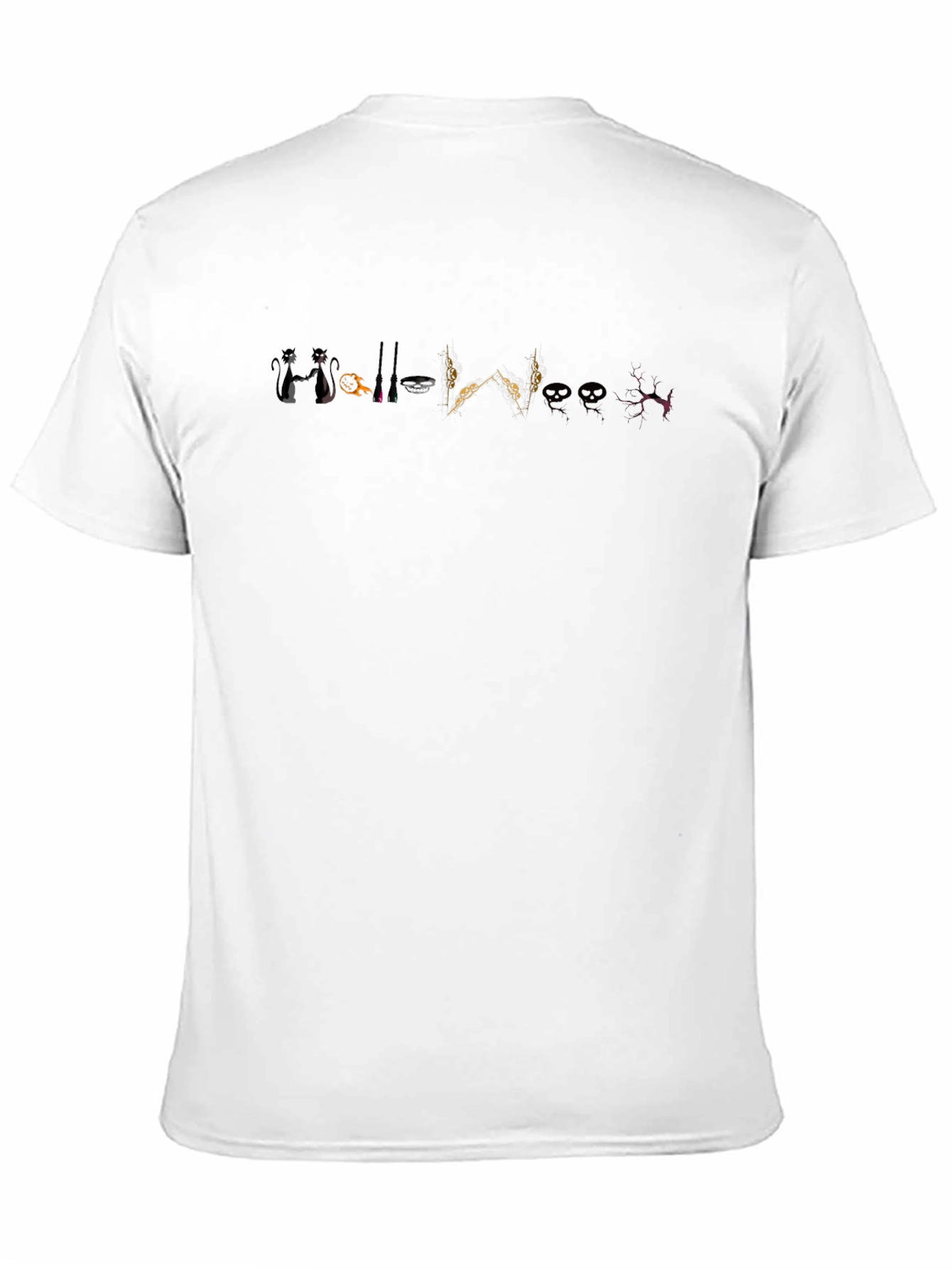 Mens Graphic Print Black T-Shirt