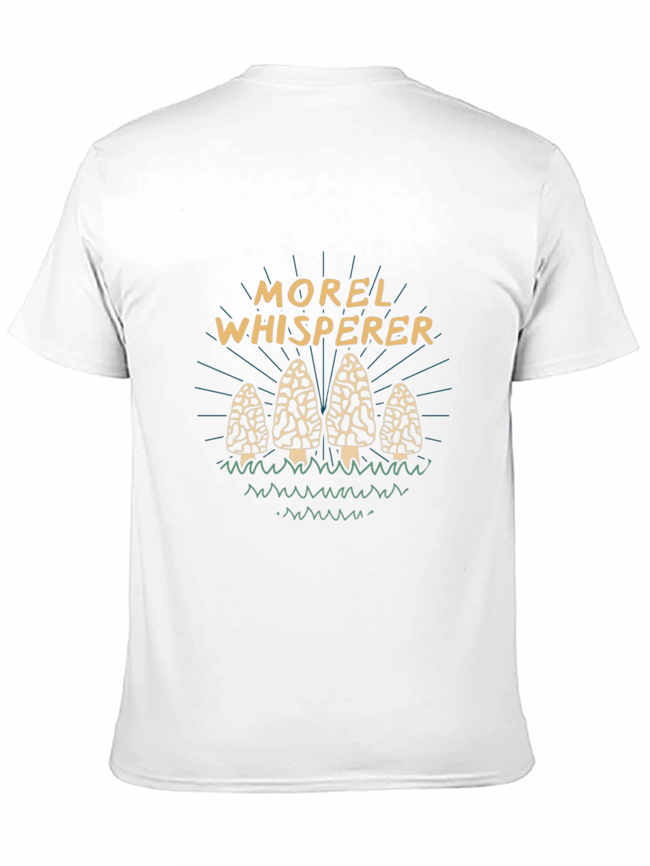 Morel Whisperer Graphic Tee - Black