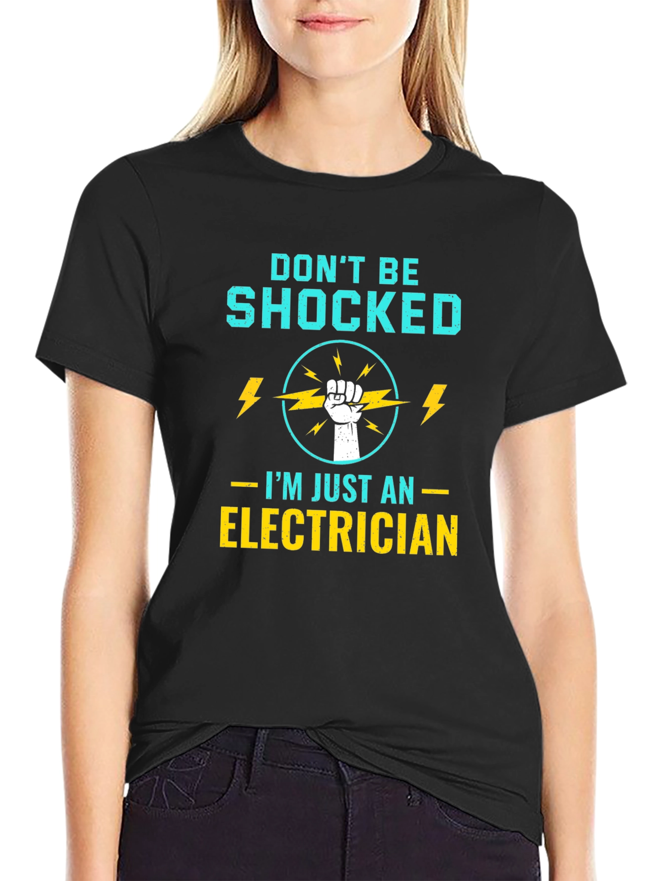 Electrician T-Shirt - Dont Be Shocked!