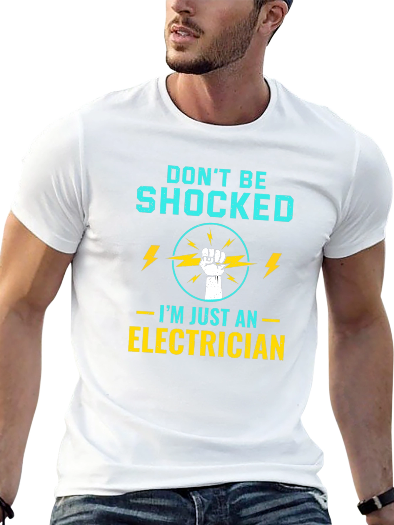 Electrician T-Shirt - Dont Be Shocked!