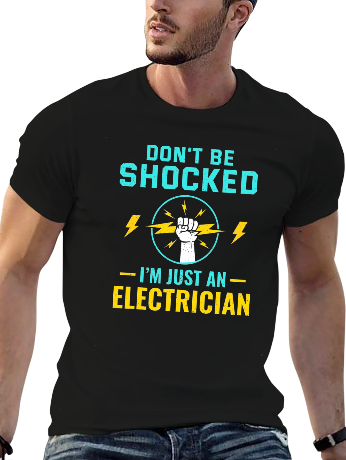 Electrician T-Shirt - Dont Be Shocked!