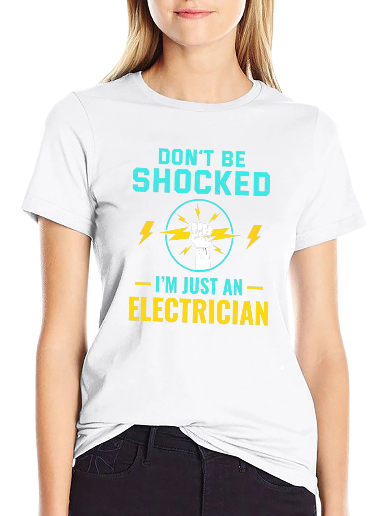 Electrician T-Shirt - Dont Be Shocked!