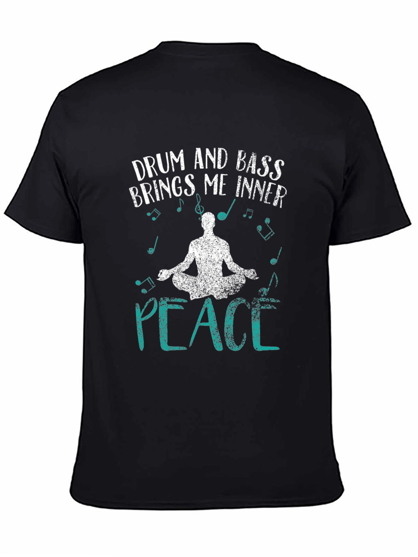 Drum and Bass Inner Peace Graphic T-Shirt