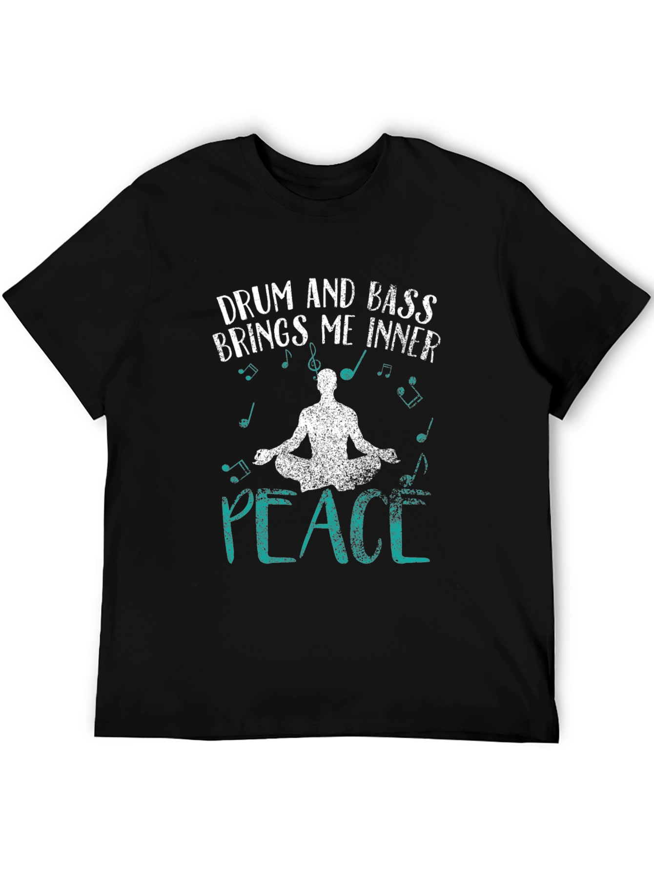 Drum and Bass Inner Peace Graphic T-Shirt