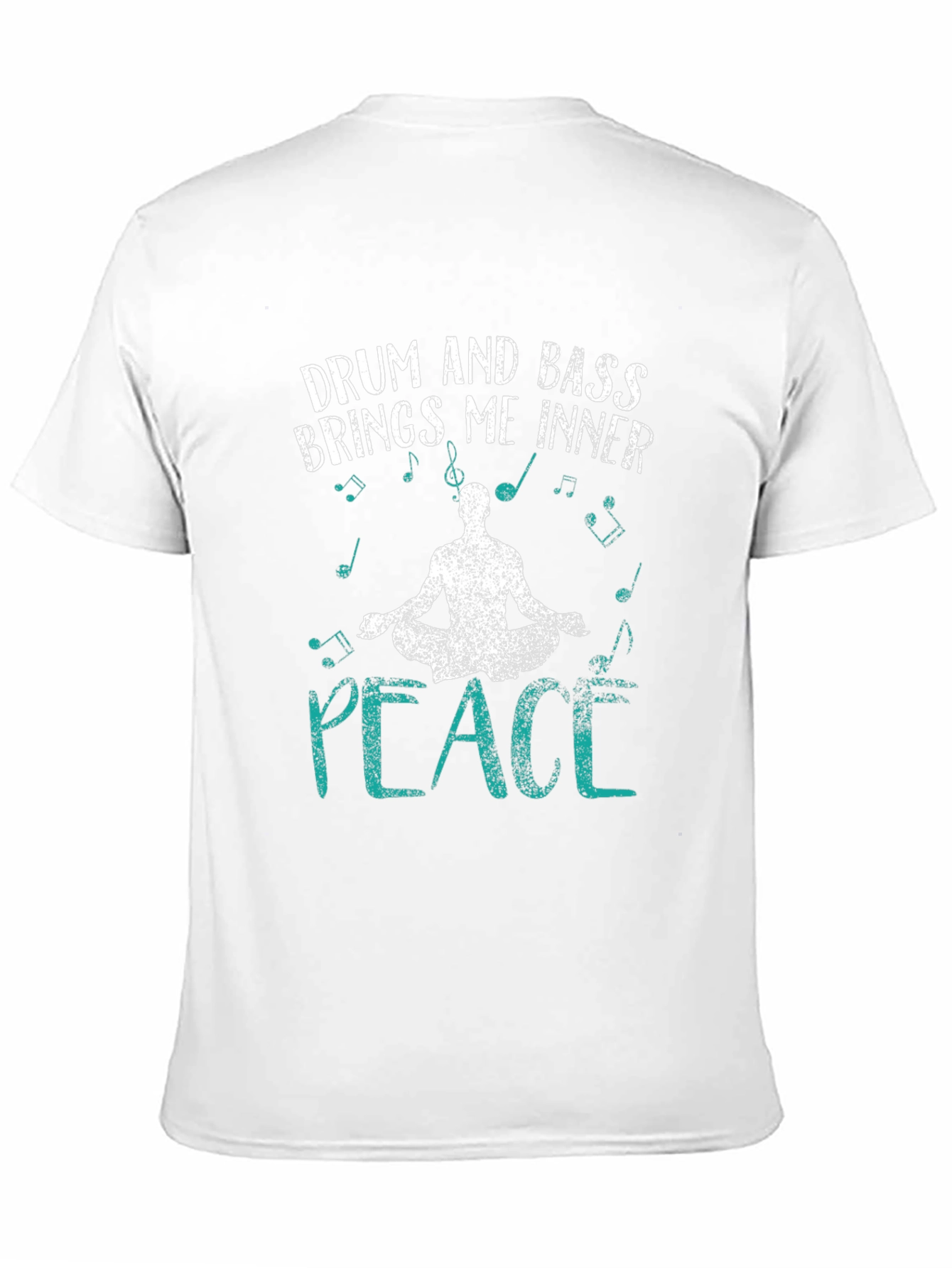 Drum and Bass Inner Peace Graphic T-Shirt