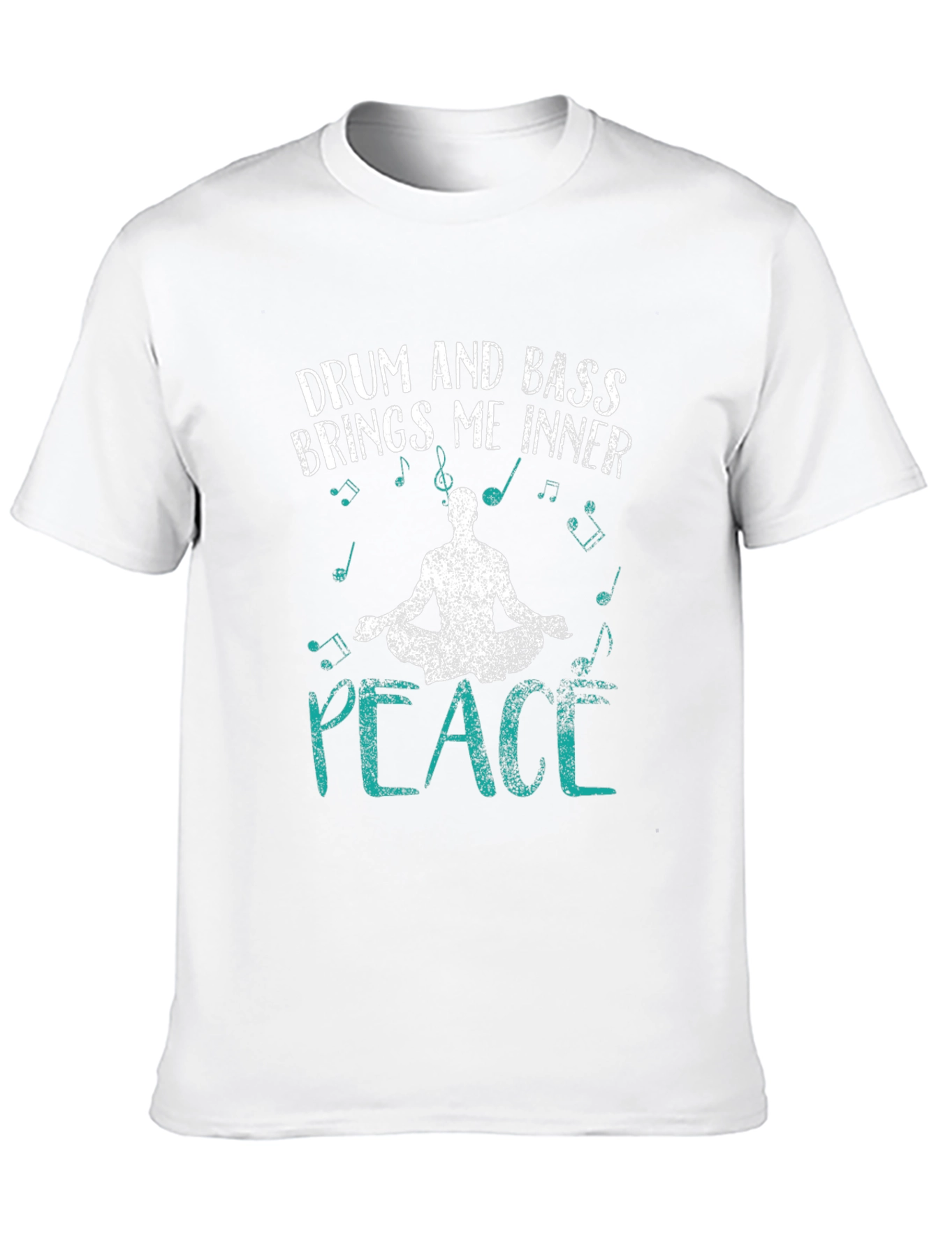 Drum and Bass Inner Peace Graphic T-Shirt
