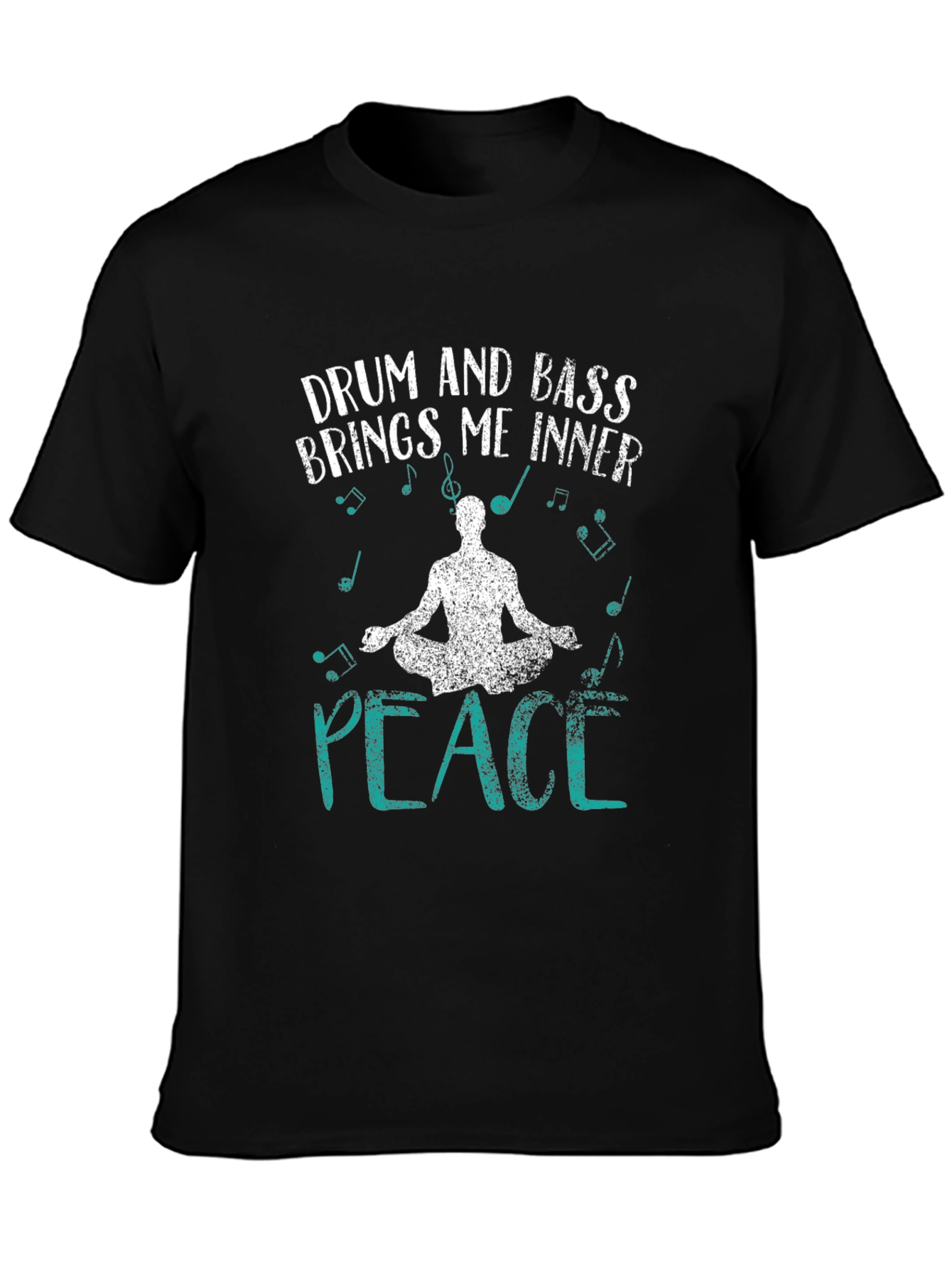 Drum and Bass Inner Peace Graphic T-Shirt