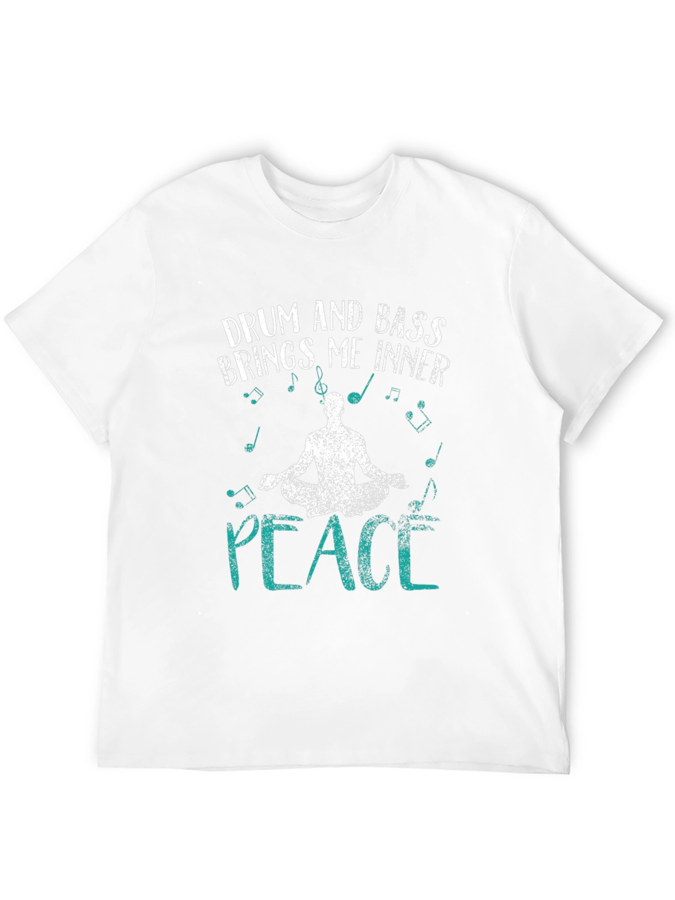 Drum and Bass Inner Peace Graphic T-Shirt