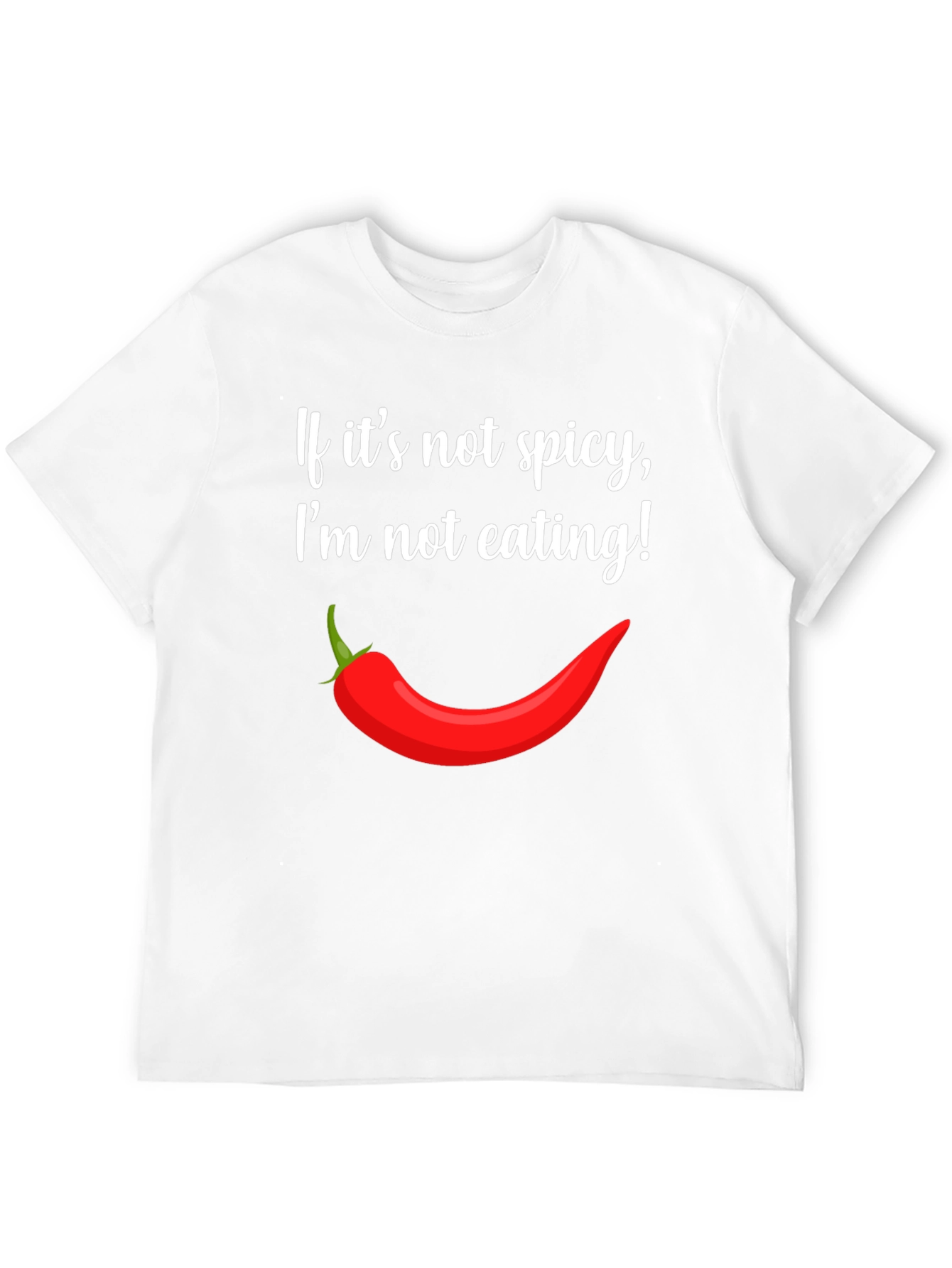 Spicy Food Lover T-Shirt - Chili Pepper Graphic Tee