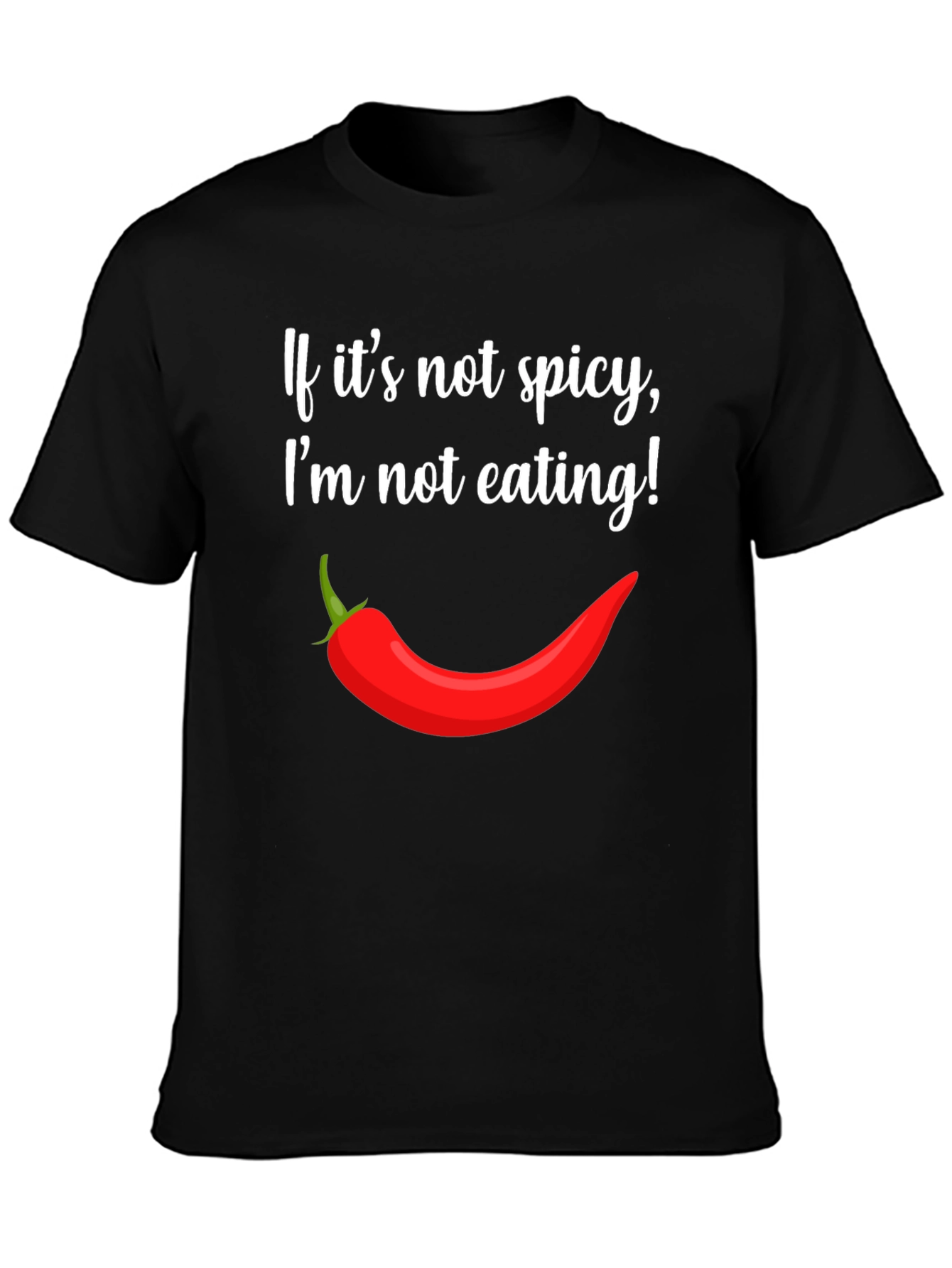 Spicy Food Lover T-Shirt - Chili Pepper Graphic Tee