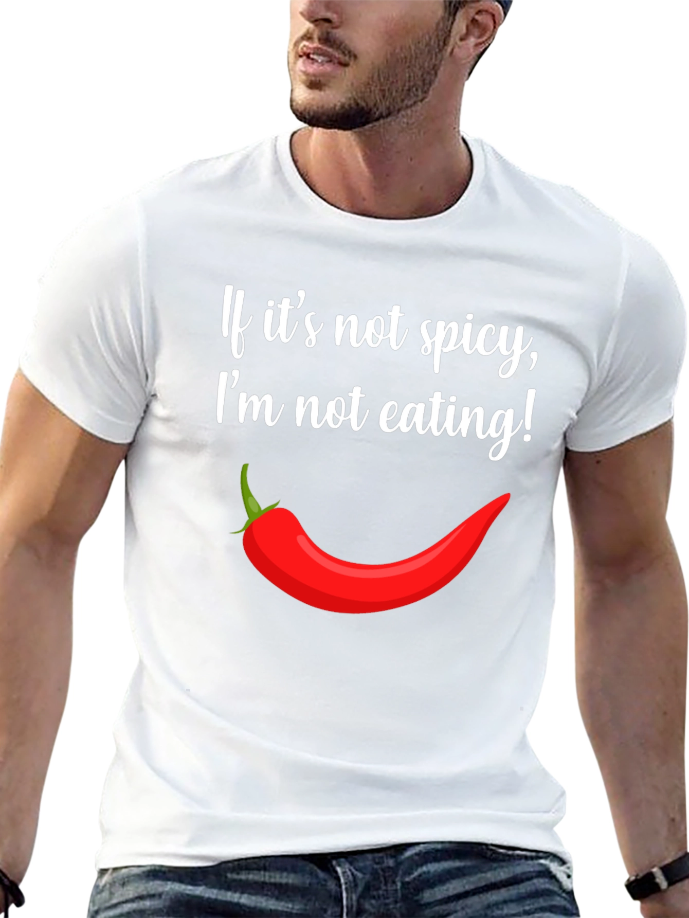 Spicy Food Lover T-Shirt - Chili Pepper Graphic Tee