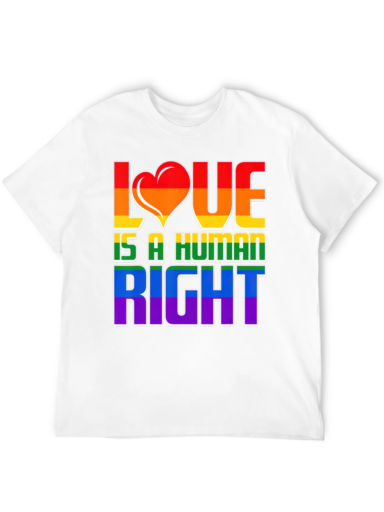 Love is a Human Right LGBT Pride T-Shirt