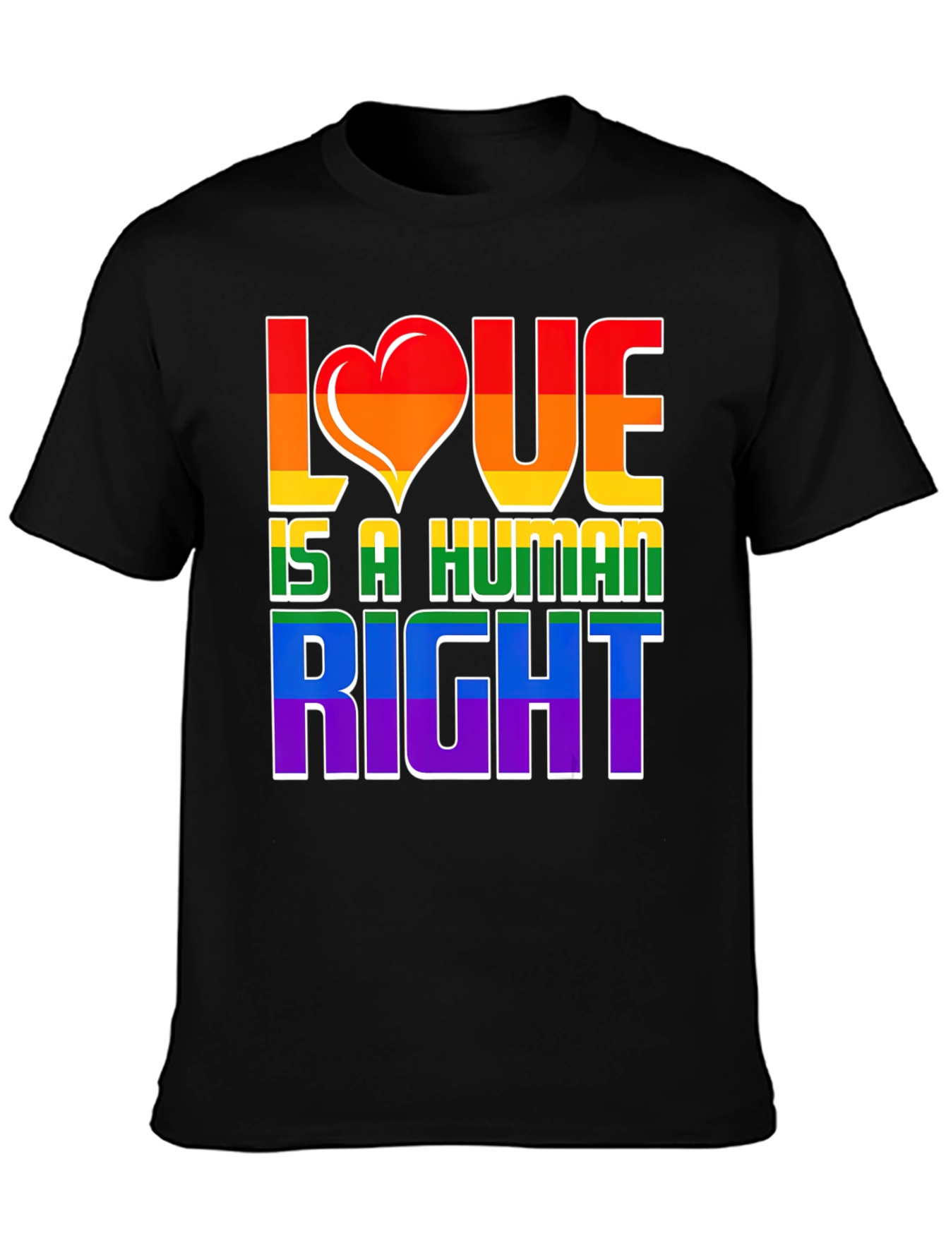 Love is a Human Right LGBT Pride T-Shirt