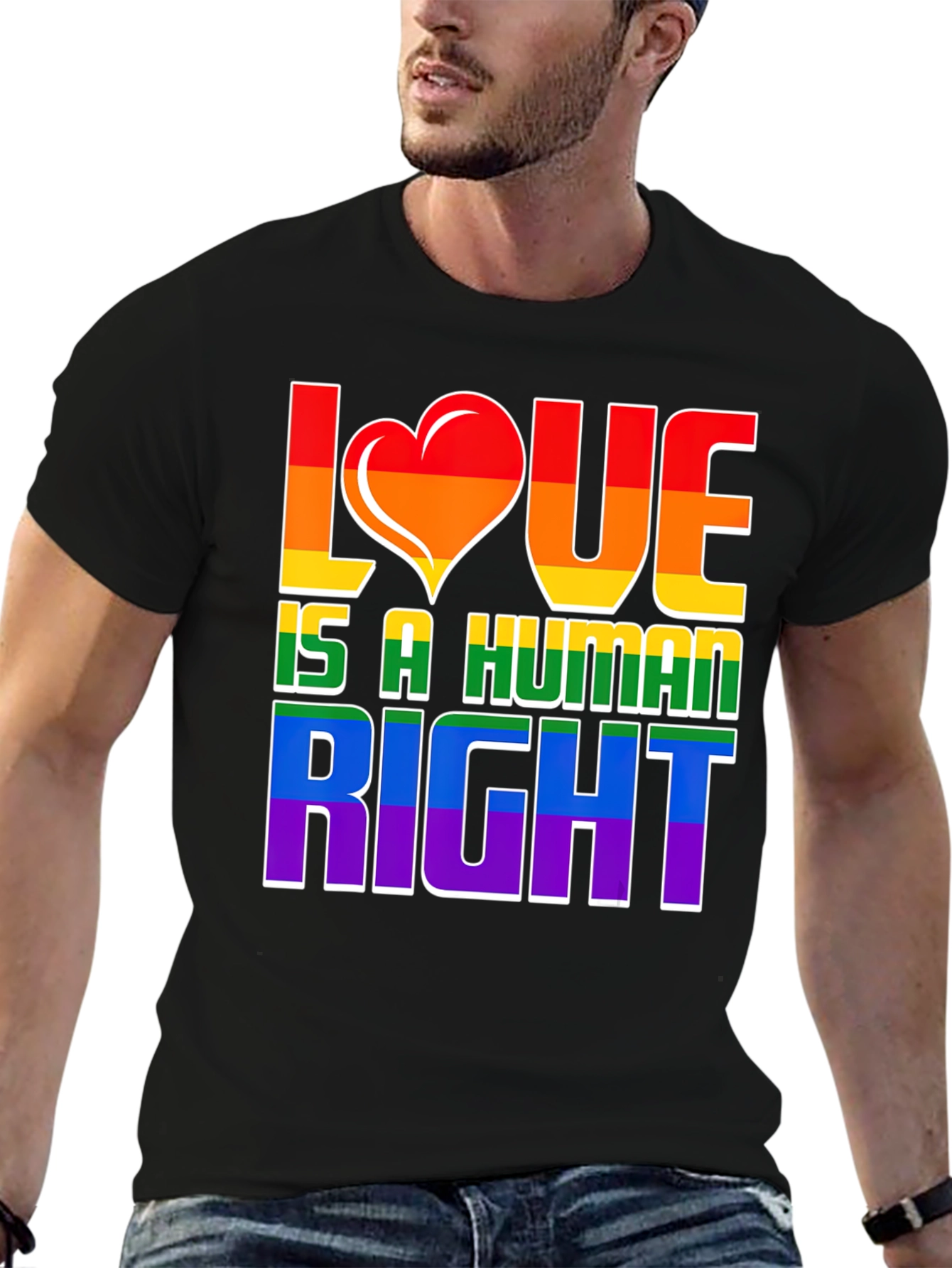 Love is a Human Right LGBT Pride T-Shirt