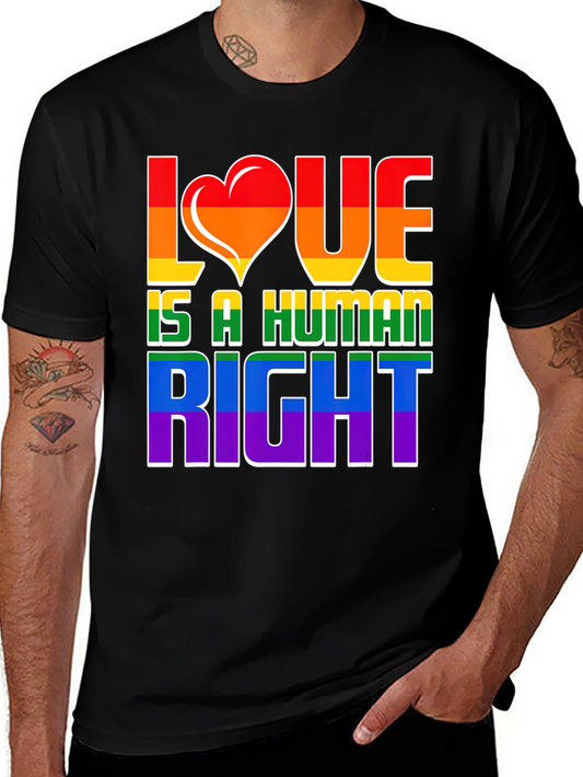 Love is a Human Right LGBT Pride T-Shirt