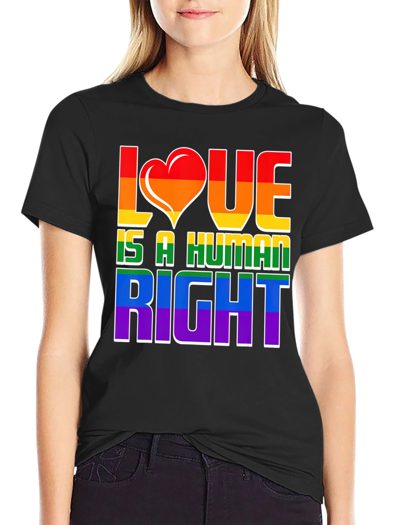 Love is a Human Right LGBT Pride T-Shirt