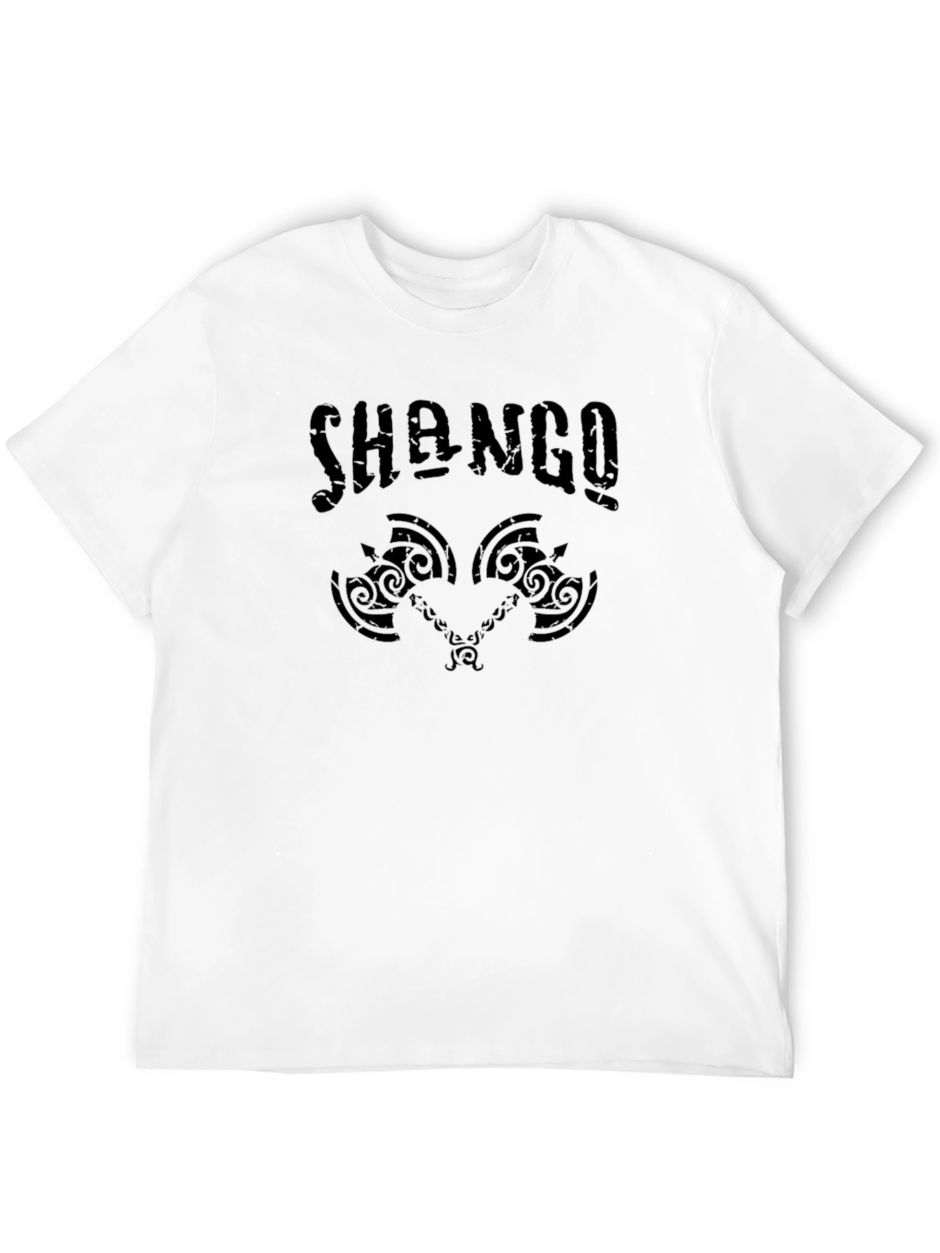 Shango T-Shirt | Black Graphic Tee for Men