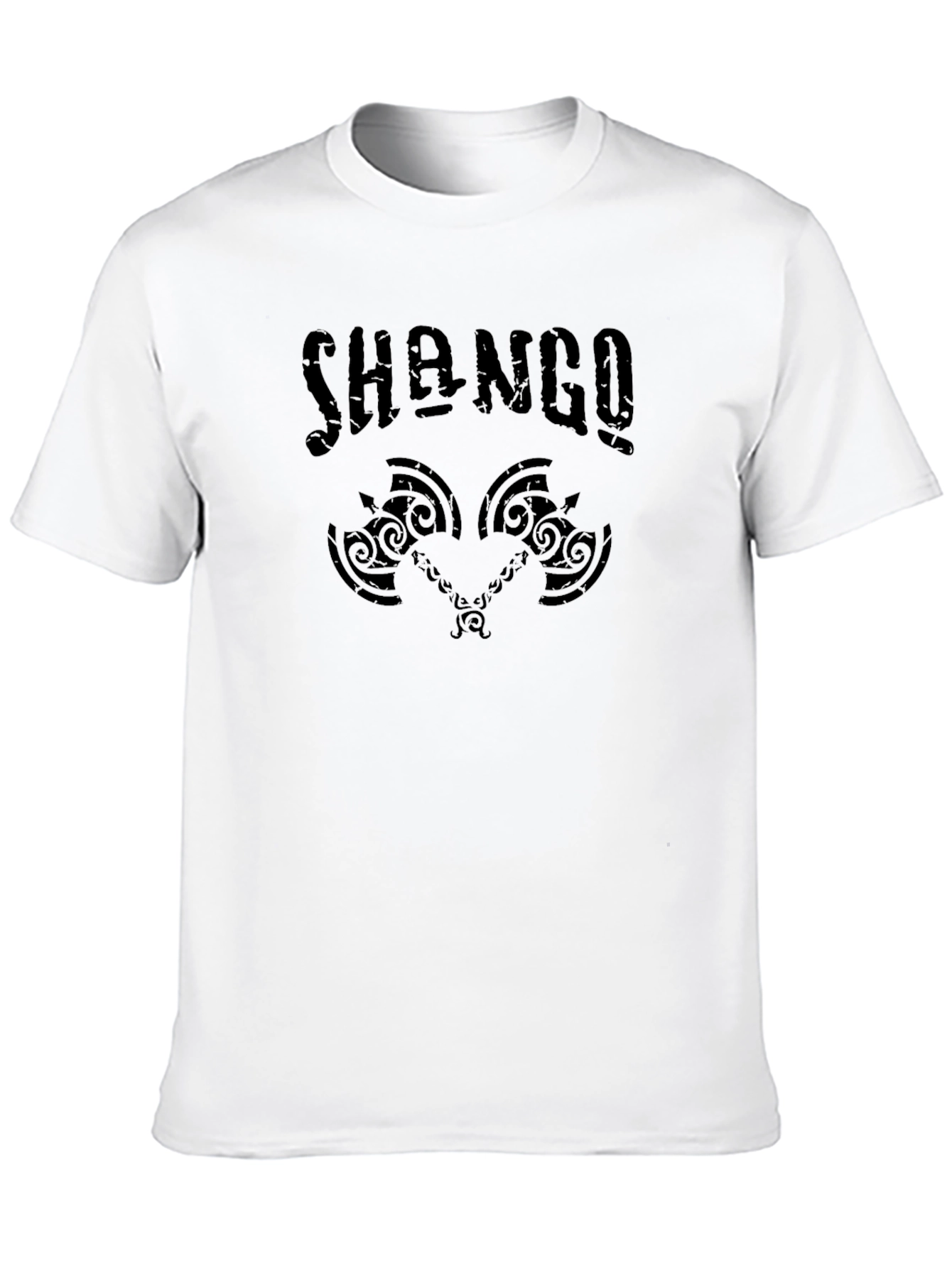 Shango T-Shirt | Black Graphic Tee for Men