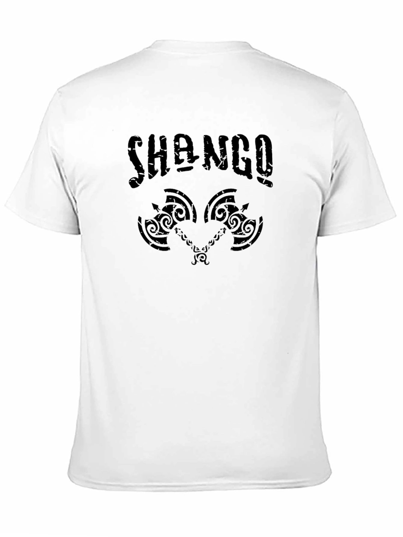 Shango T-Shirt | Black Graphic Tee for Men