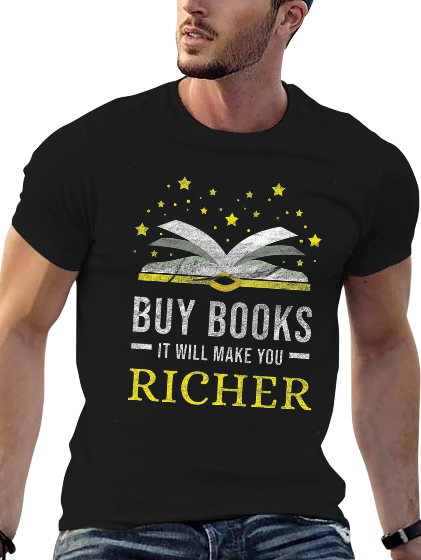 Buy Books Get Richer T-Shirt