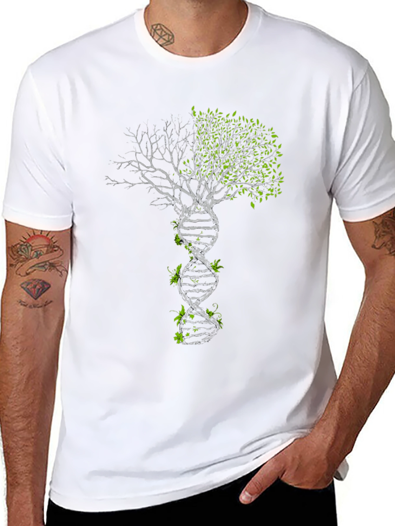 DNA Tree of Life Graphic Tee