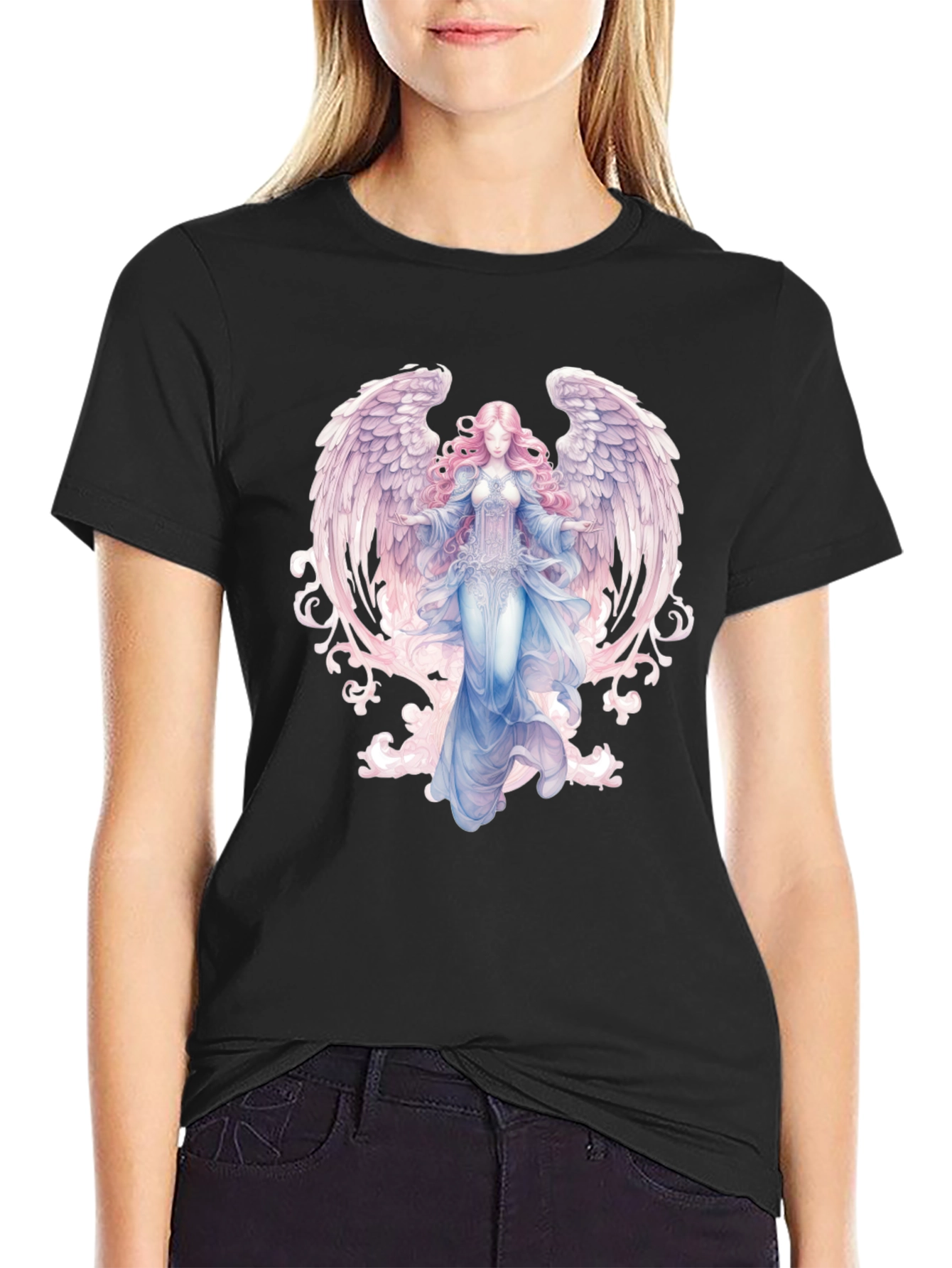 Angel Wings Graphic T-Shirt - Soft & Stylish