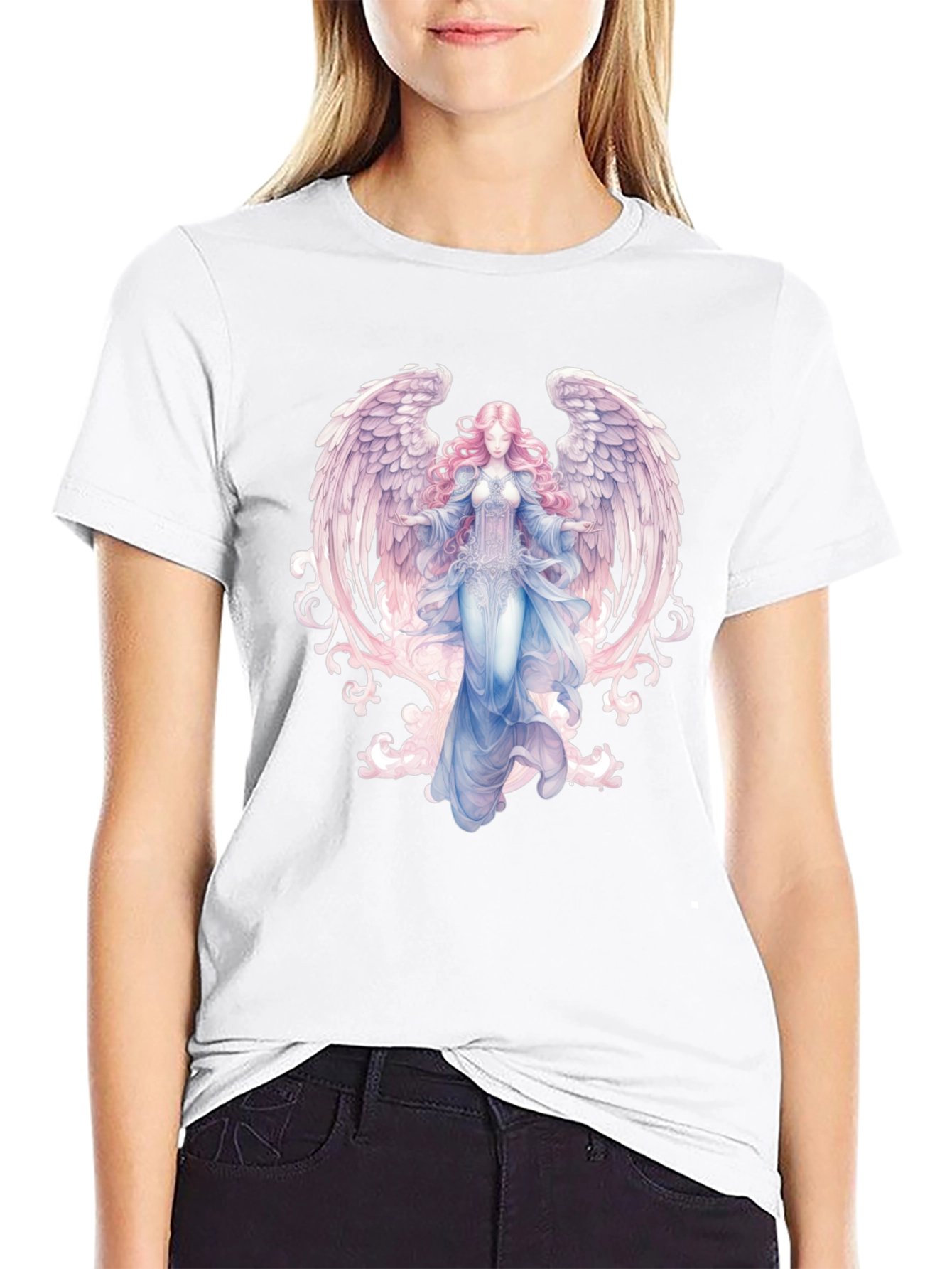 Angel Wings Graphic T-Shirt - Soft & Stylish