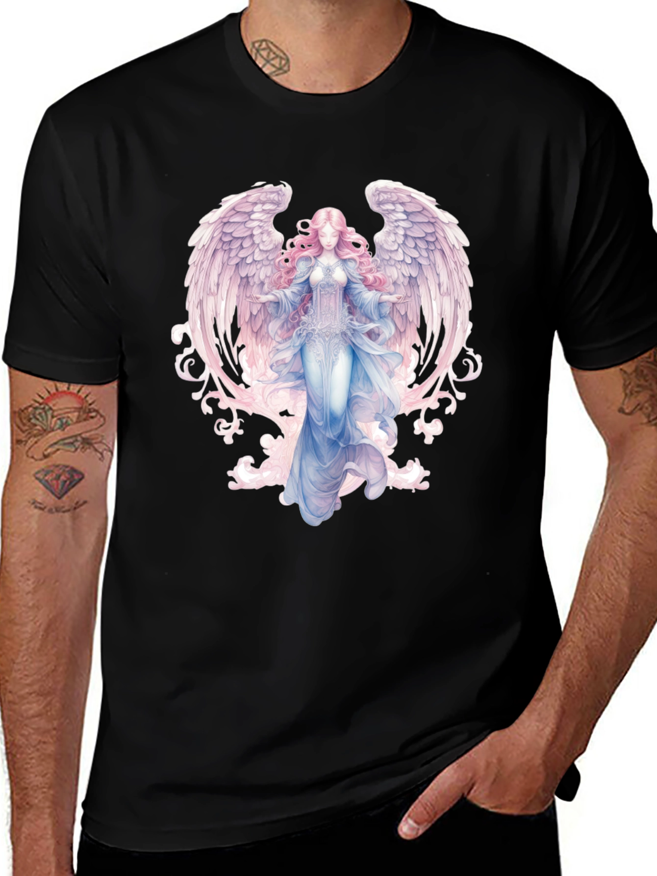 Angel Wings Graphic T-Shirt - Soft & Stylish
