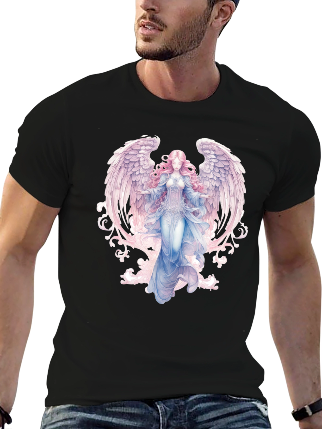 Angel Wings Graphic T-Shirt - Soft & Stylish