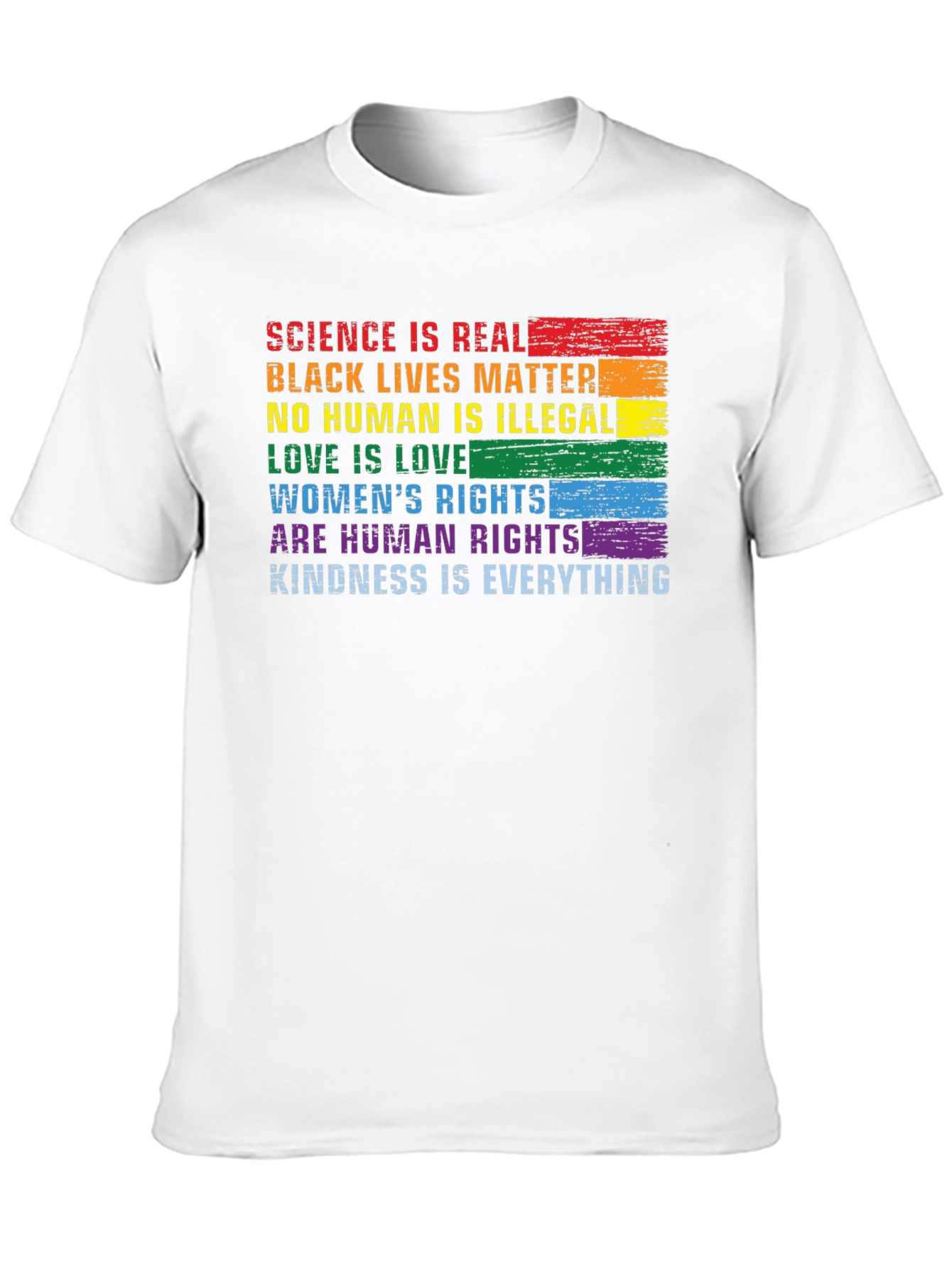 Science is Real Graphic Pride T-Shirt
