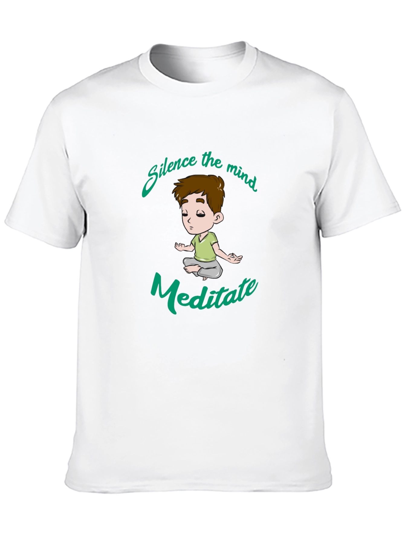 Silence the Mind Meditate T-Shirt