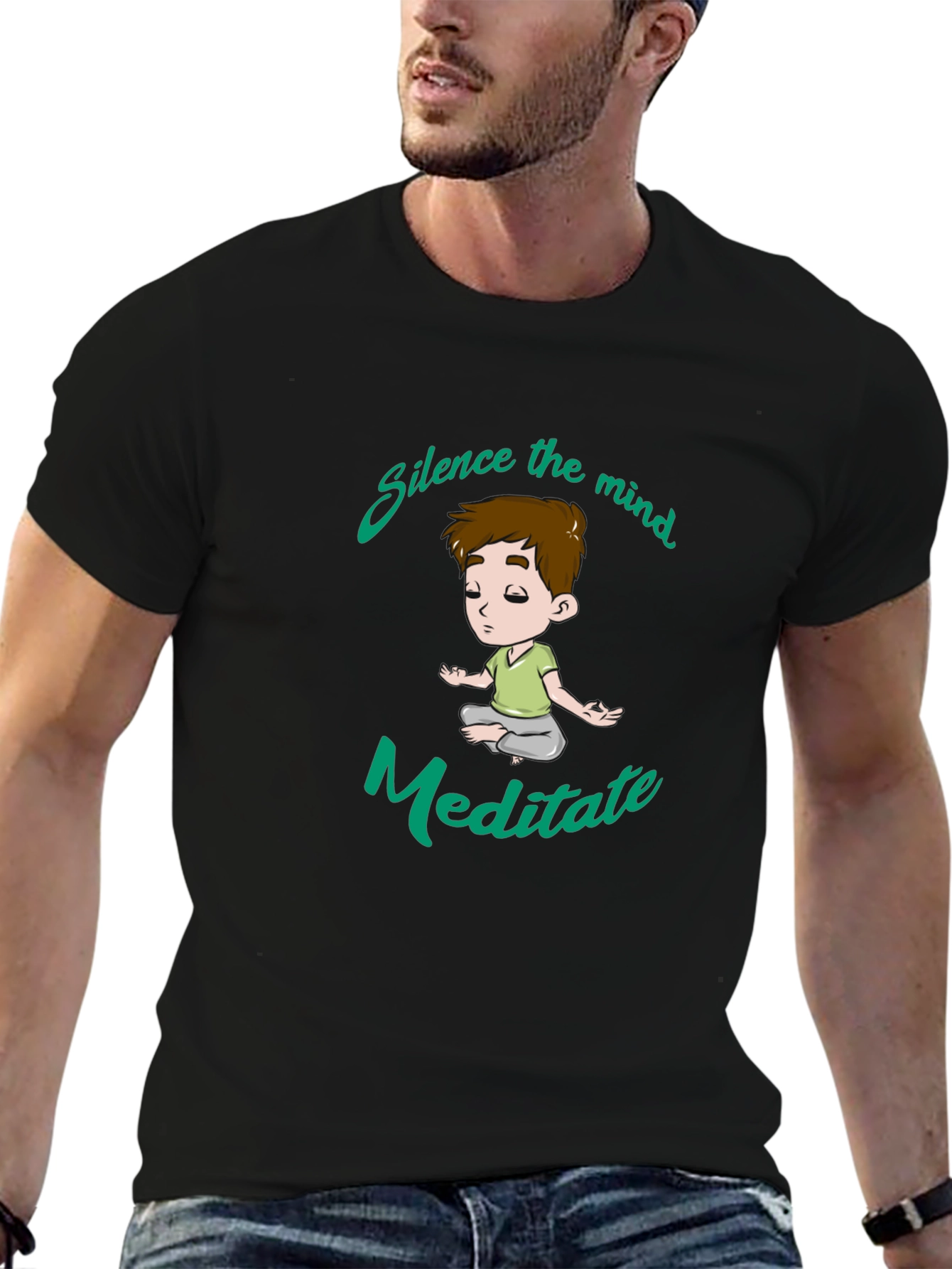 Silence the Mind Meditate T-Shirt