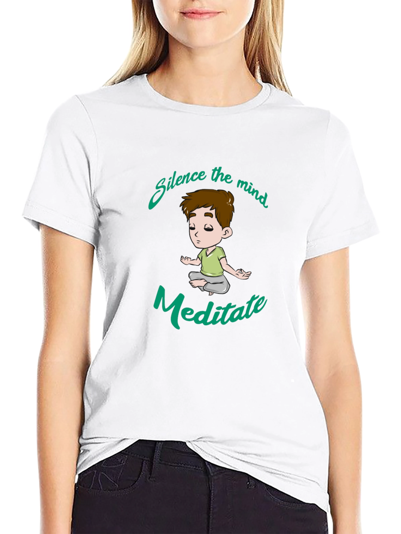 Silence the Mind Meditate T-Shirt
