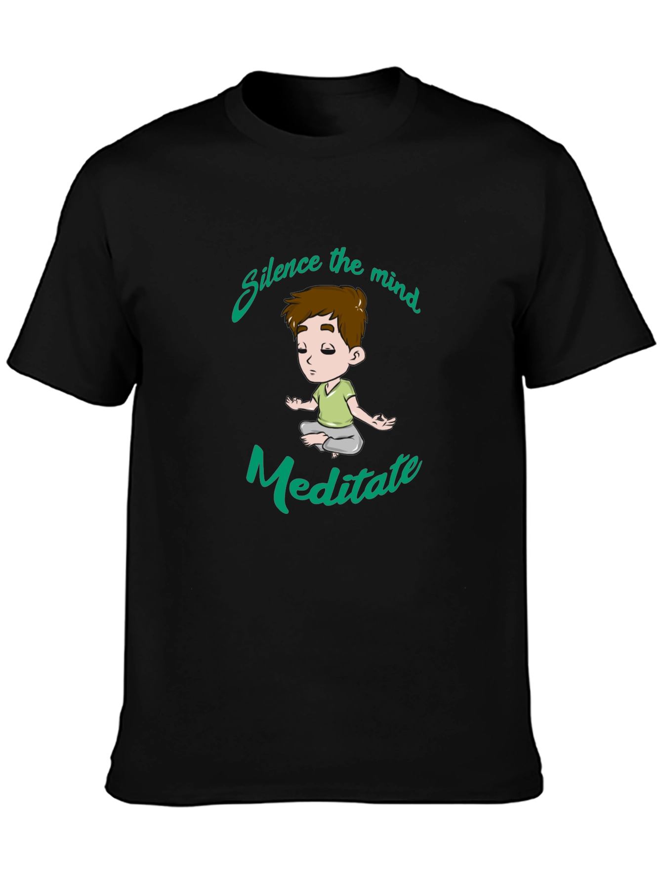 Silence the Mind Meditate T-Shirt
