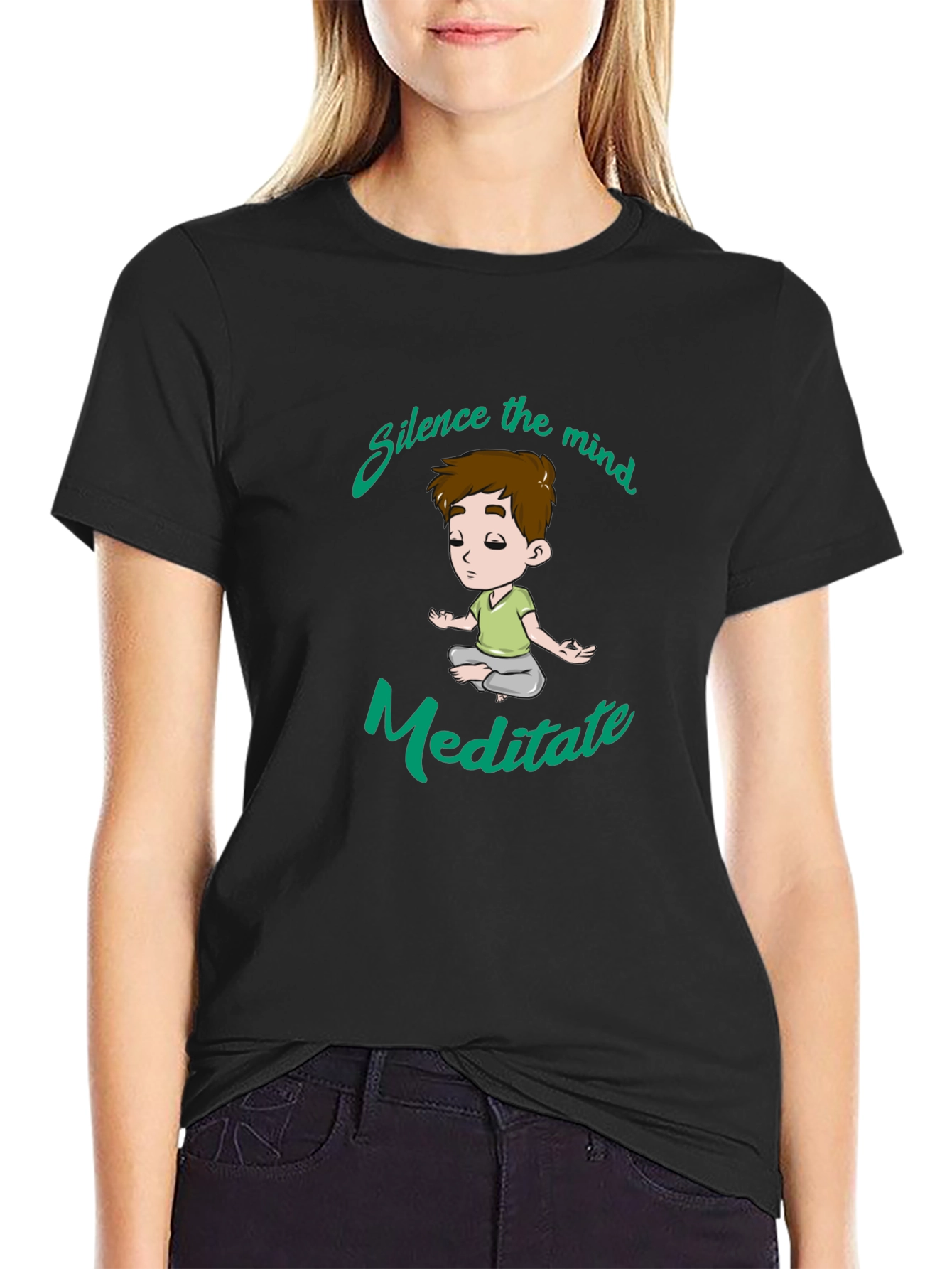 Silence the Mind Meditate T-Shirt