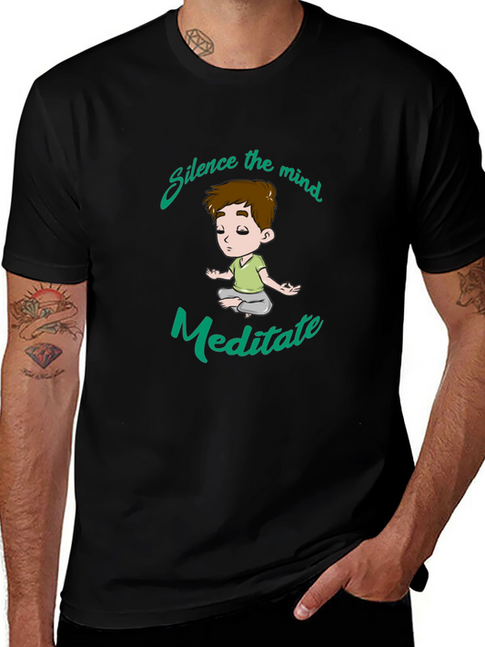 Silence the Mind Meditate T-Shirt