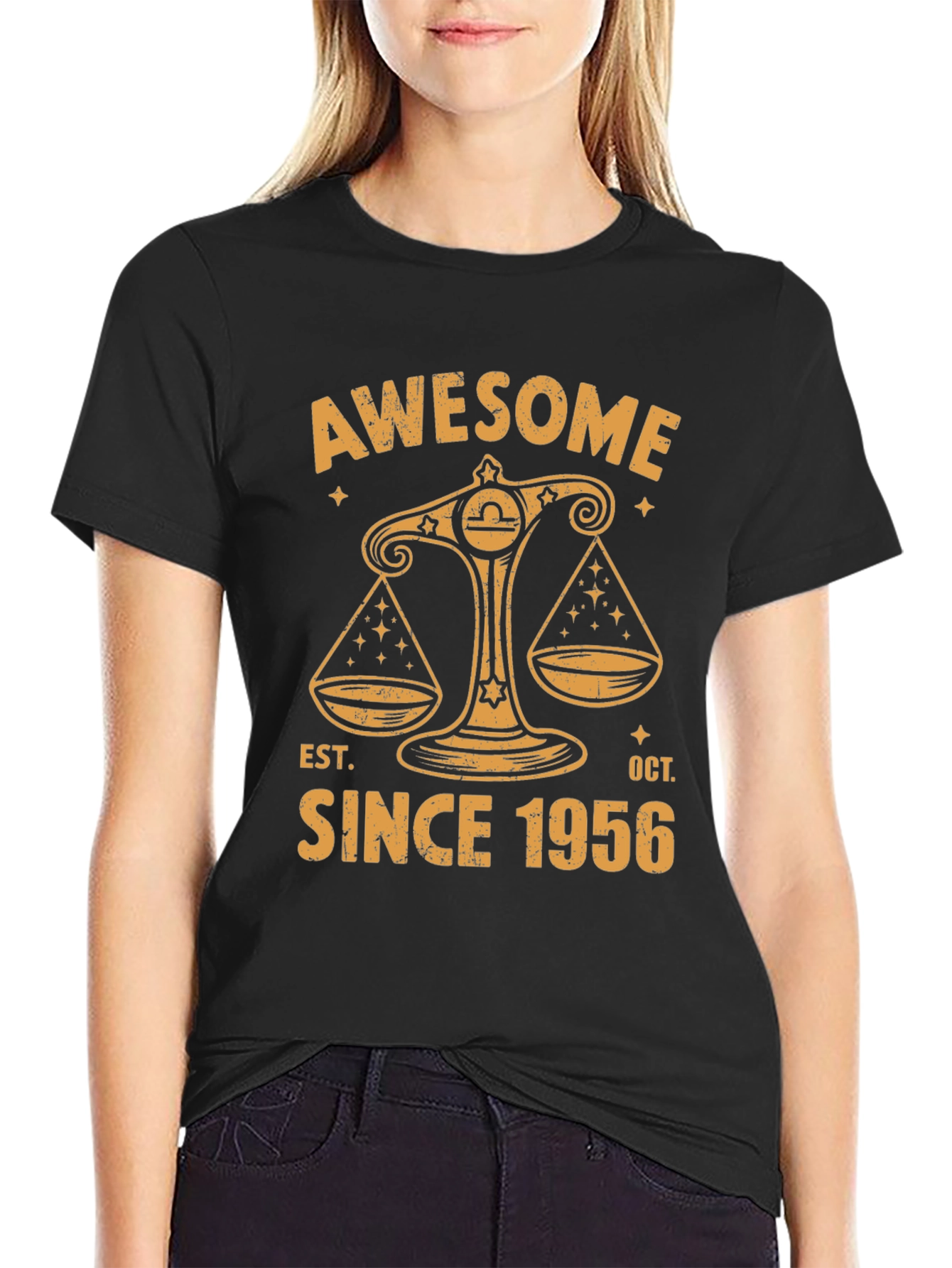 Awesome Since 1956 Libra T-Shirt
