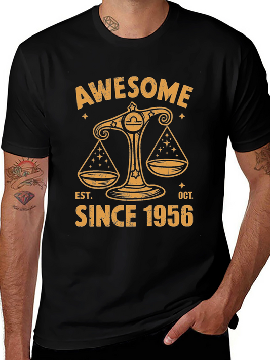 Awesome Since 1956 Libra T-Shirt