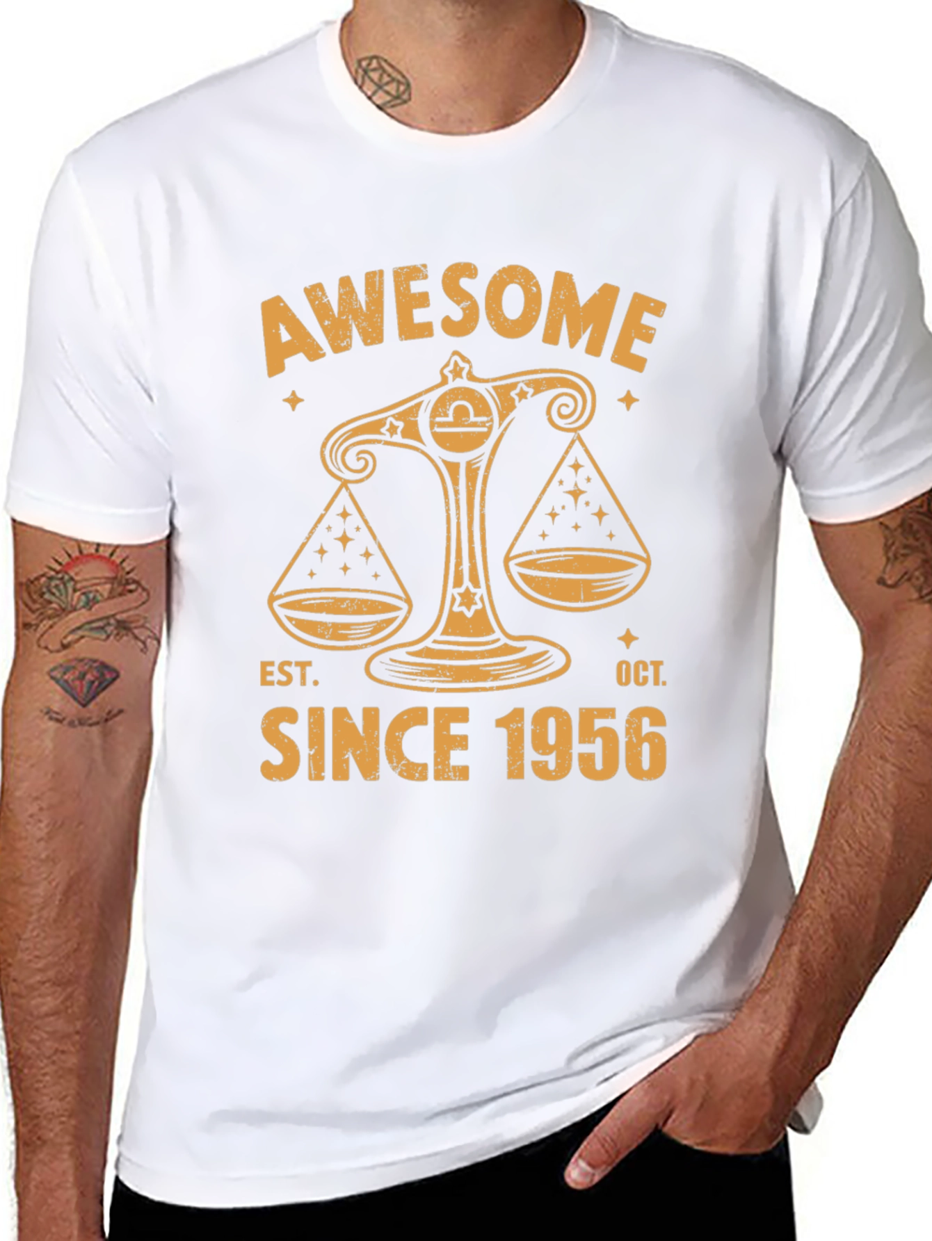 Awesome Since 1956 Libra T-Shirt