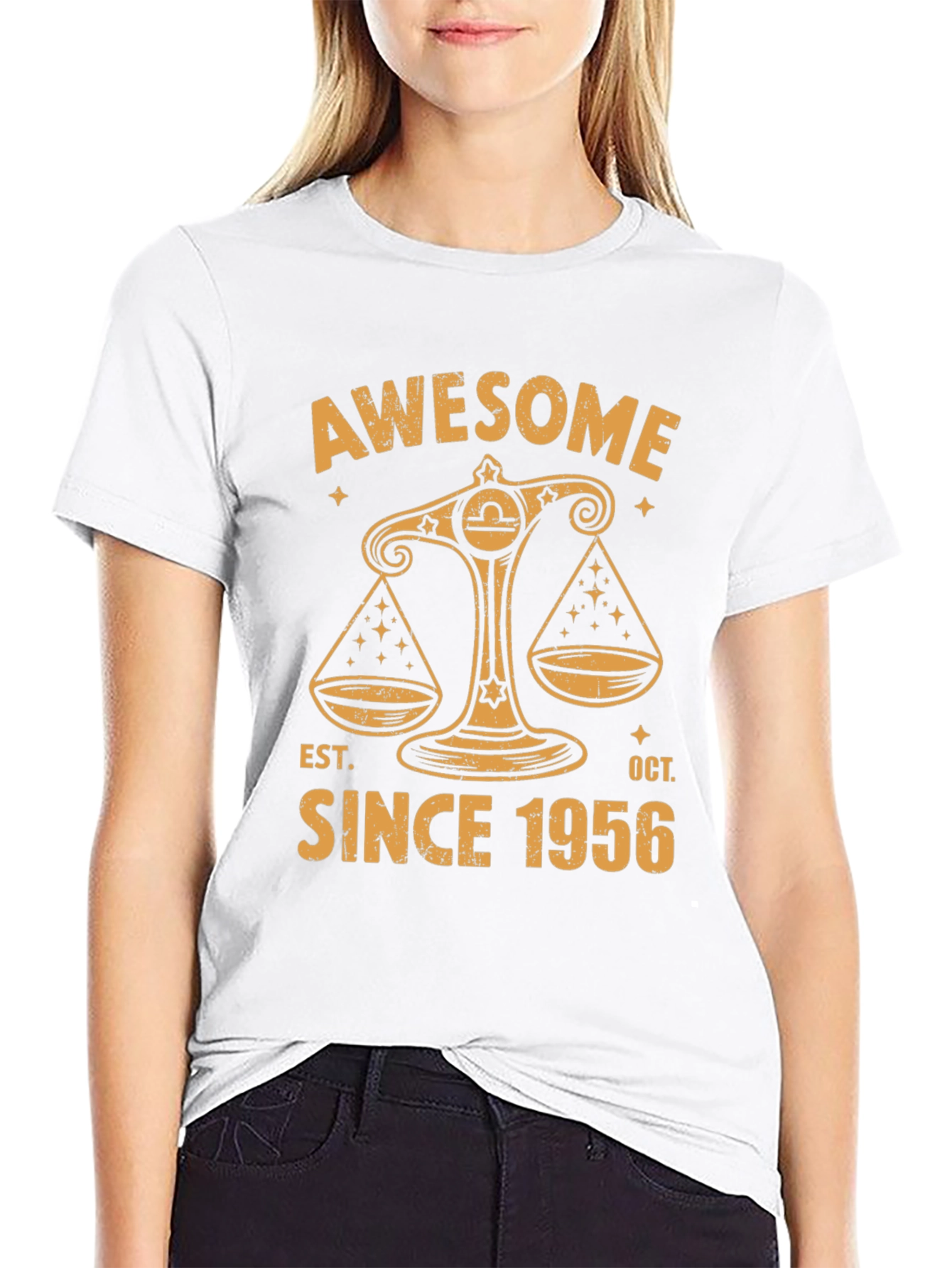 Awesome Since 1956 Libra T-Shirt