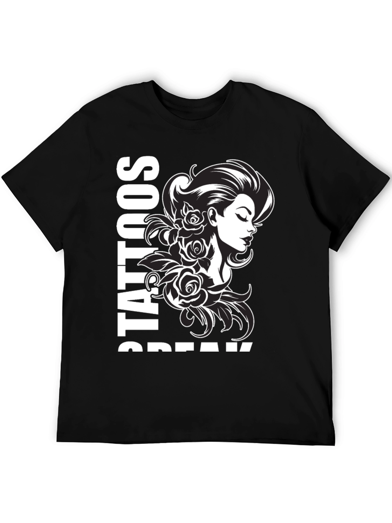 Tattooed Beauty T-Shirt - Black
