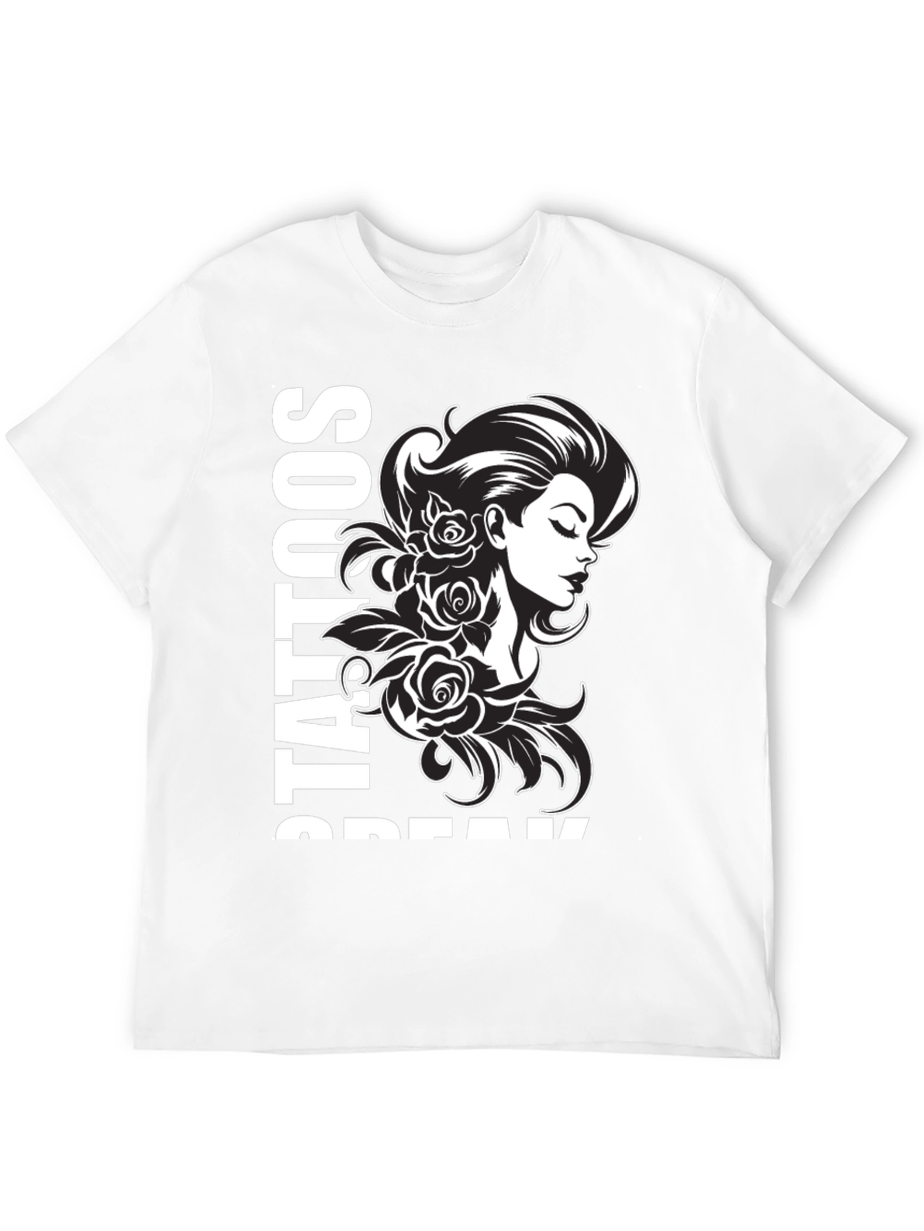 Tattooed Beauty T-Shirt - Black