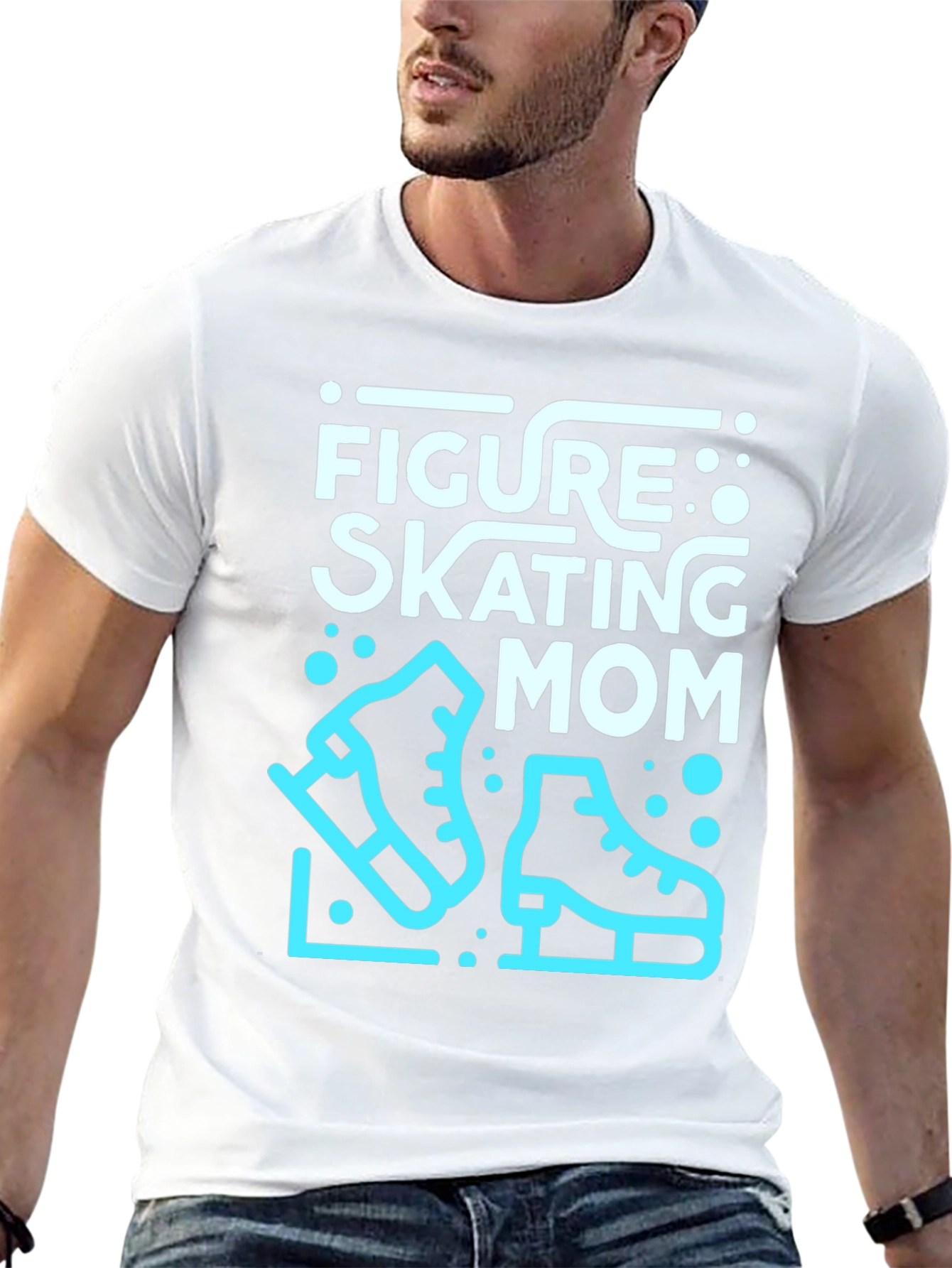 Figure Skating Mom Graphic Tee