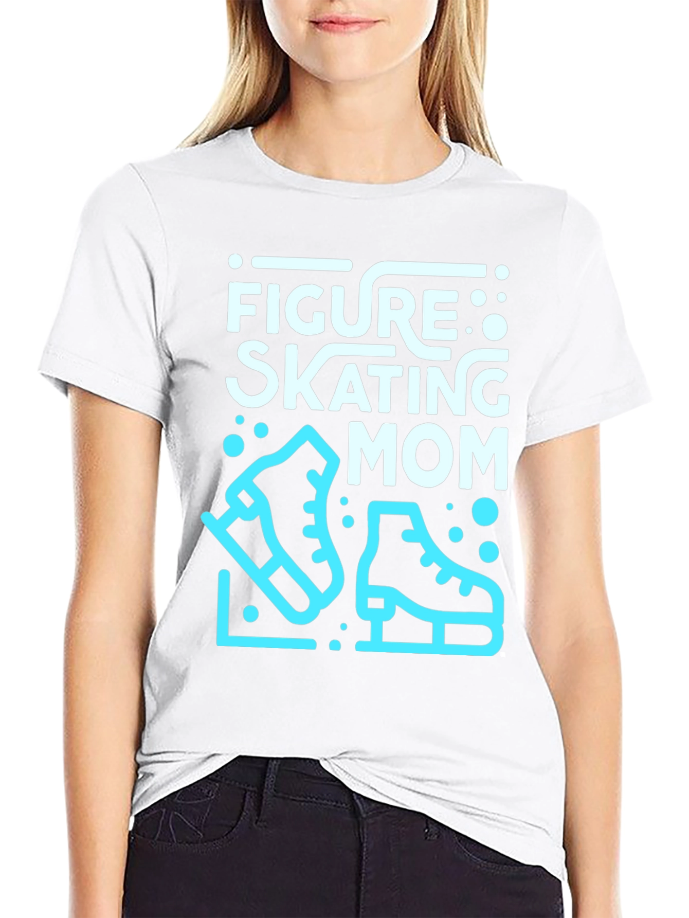 Figure Skating Mom Graphic Tee