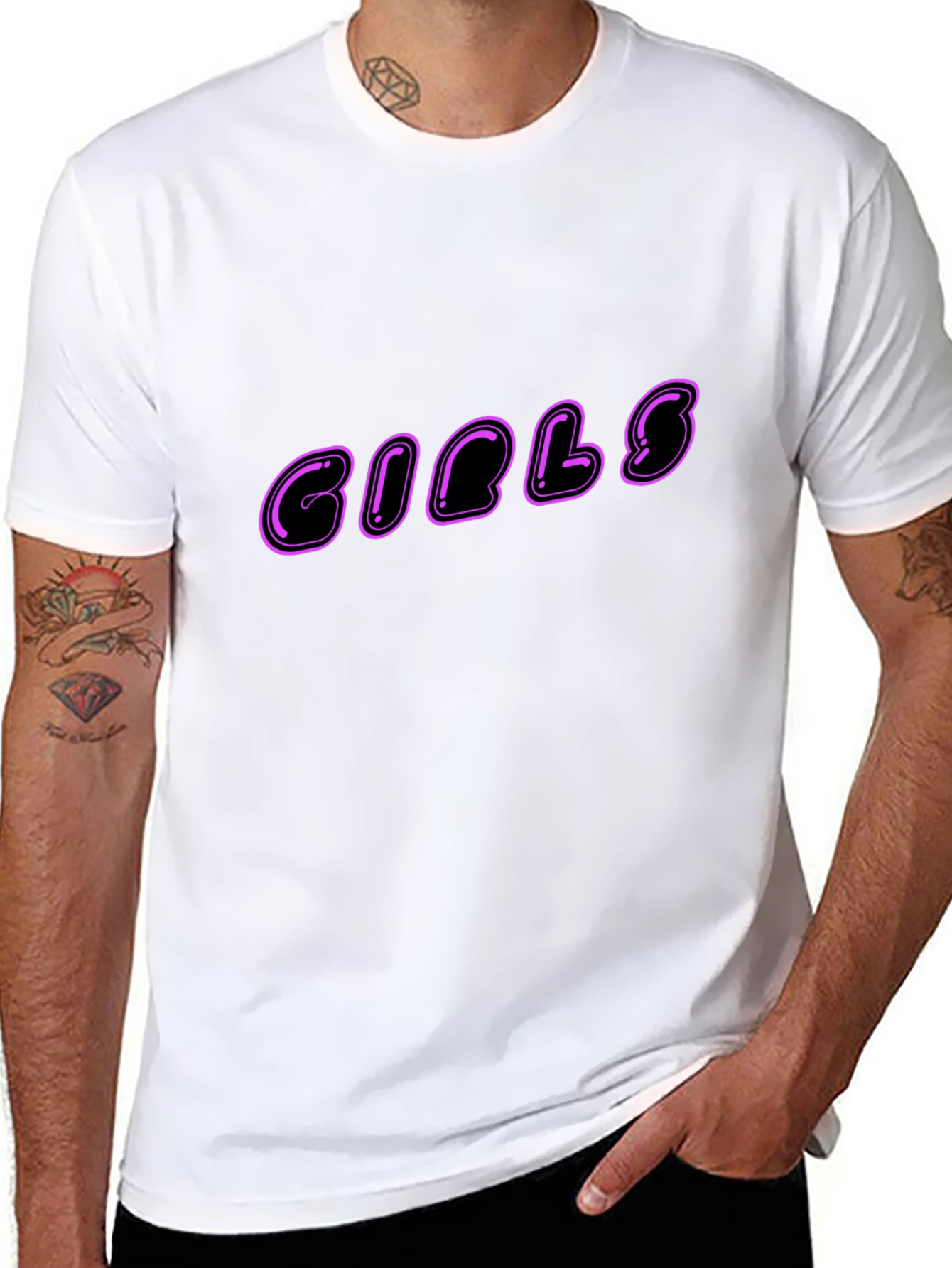 Edgy Graphic Tee - BOOBS Bold Statement T-Shirt