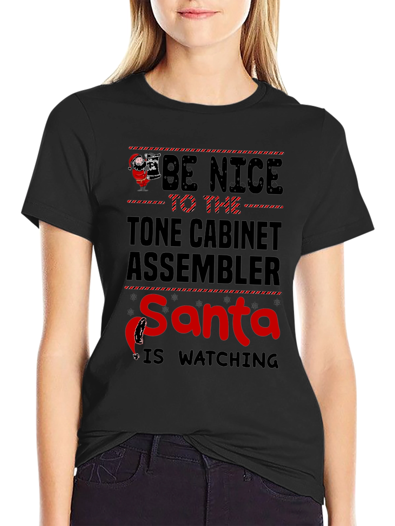 Tone Cabinet Assembler Christmas T-Shirt