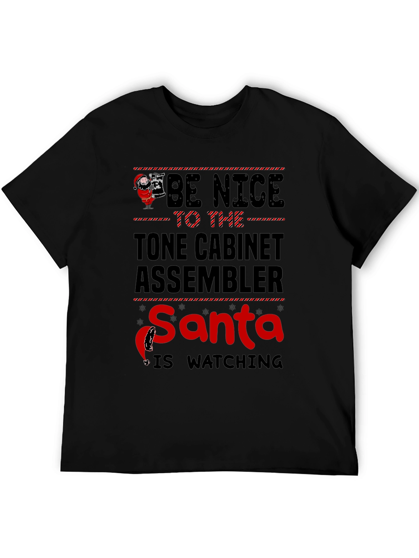 Tone Cabinet Assembler Christmas T-Shirt